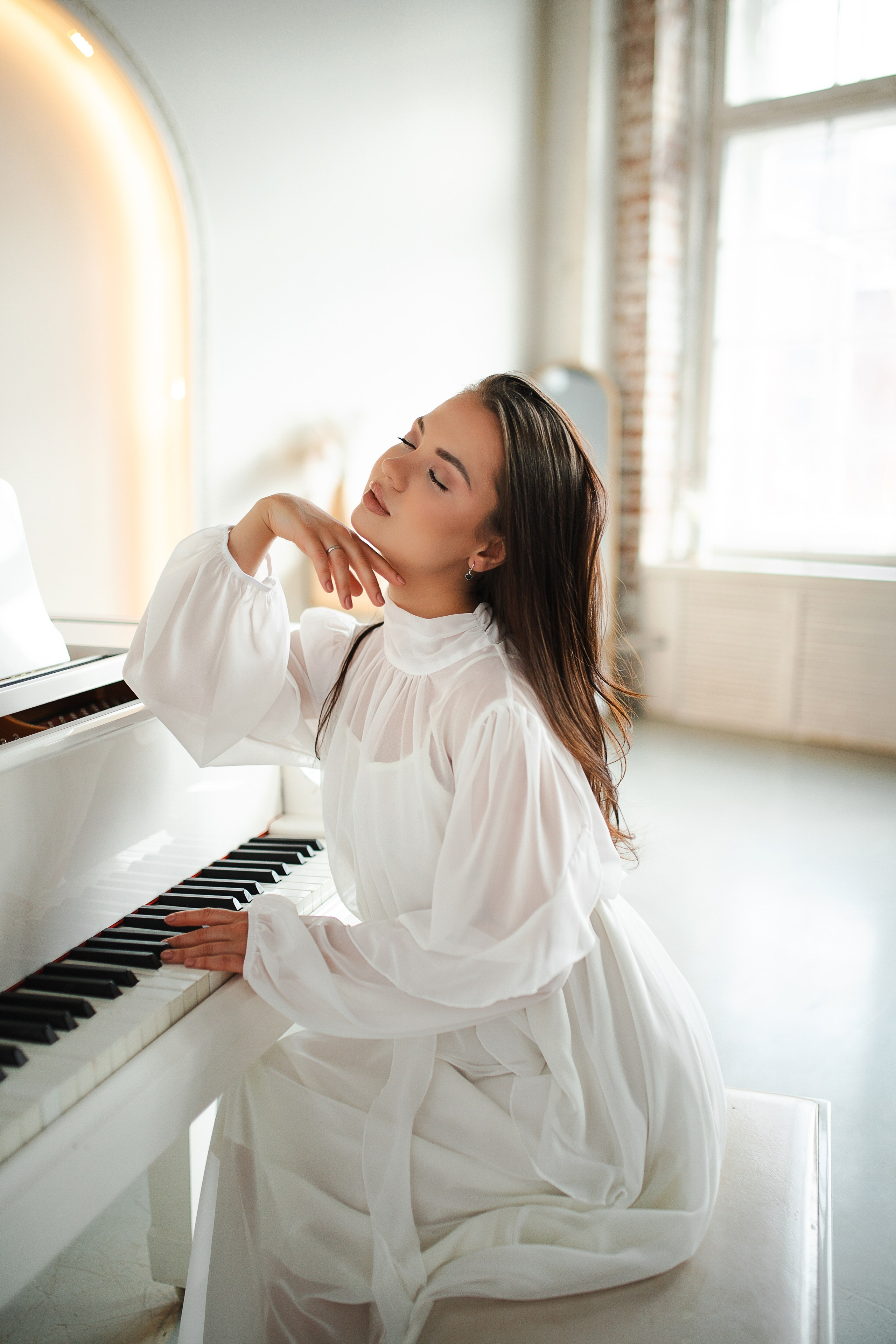 Настенька студийный портрет. Фотограф Санкт-Петербург Раднаева Юлия