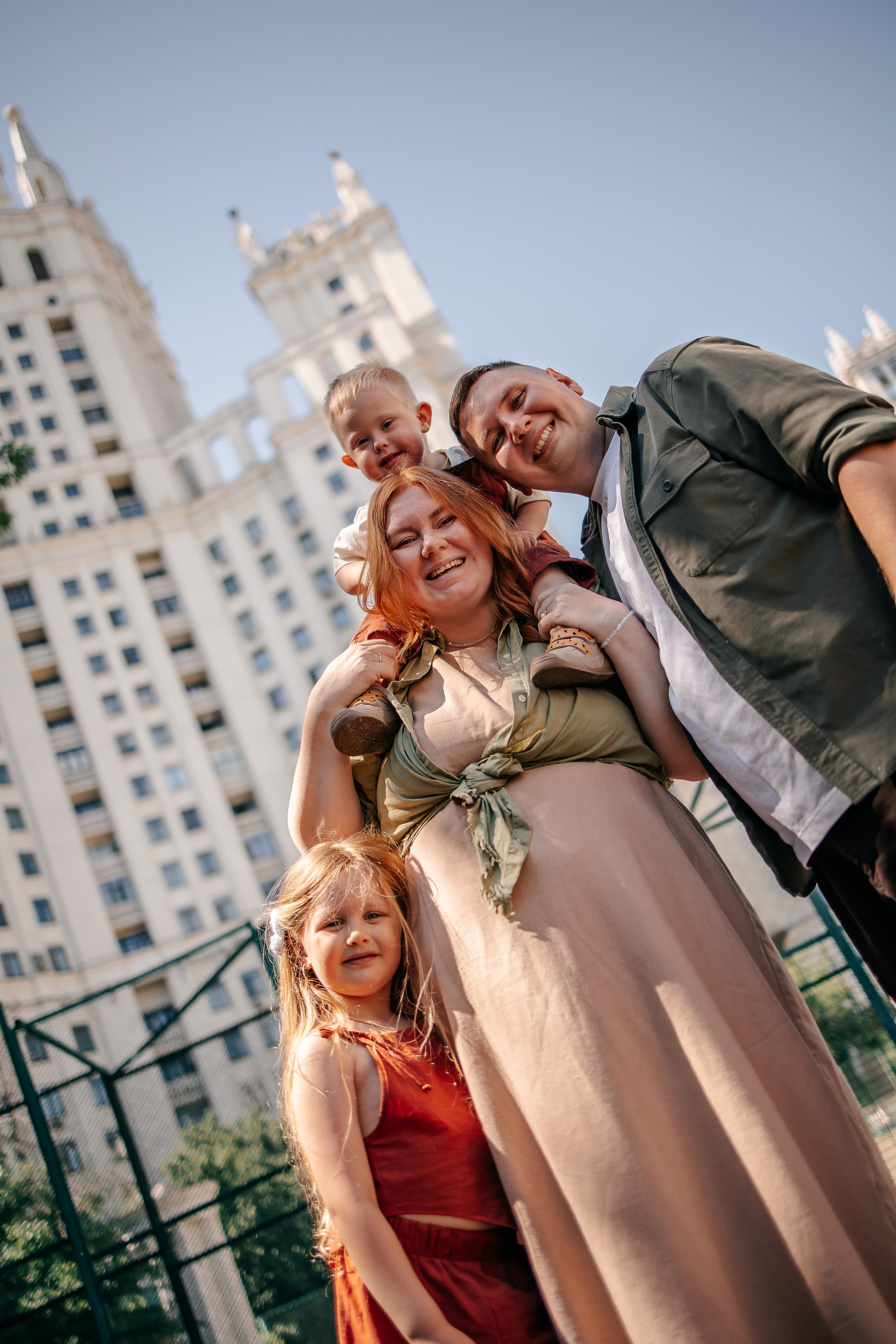 Летняя прогулка по Москве. Семейный, женский фотограф Москве Лиза Лутцева