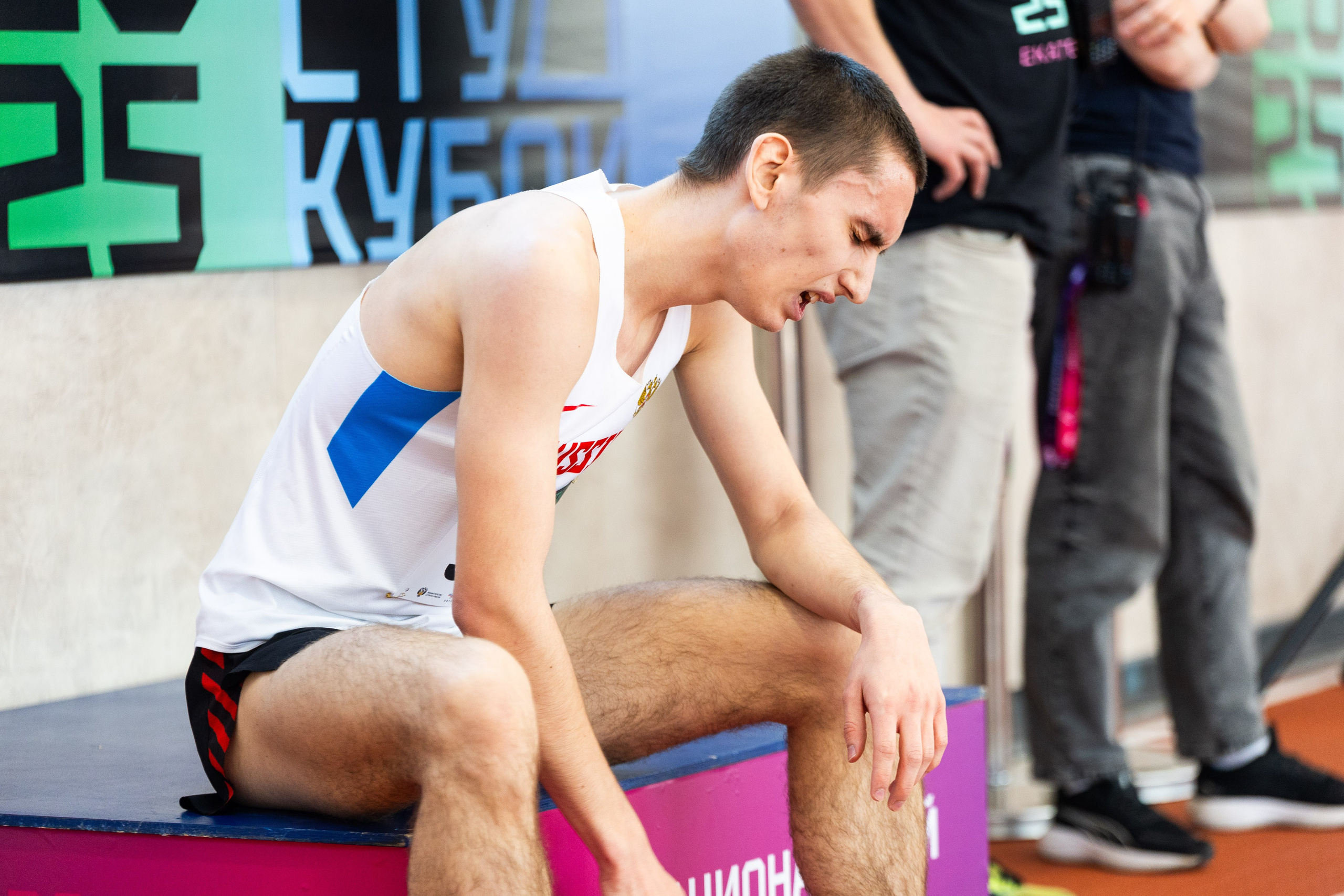 Студенческий кубок по легкой атлетике. Фотограф Родион Нарудинов