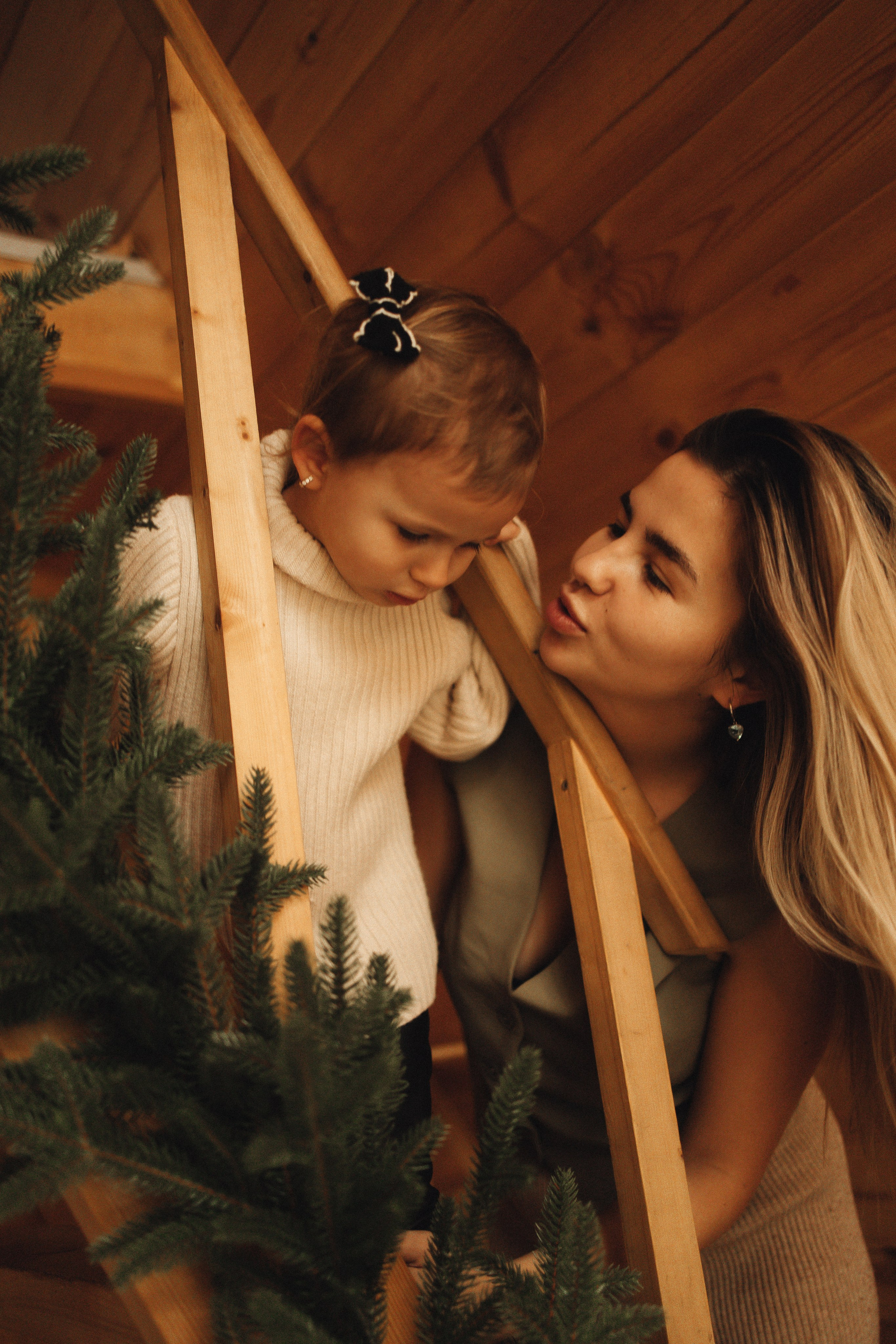Новогодняя история в домике. Семейный и детский фотограф, таганрог, ростов-на-дону