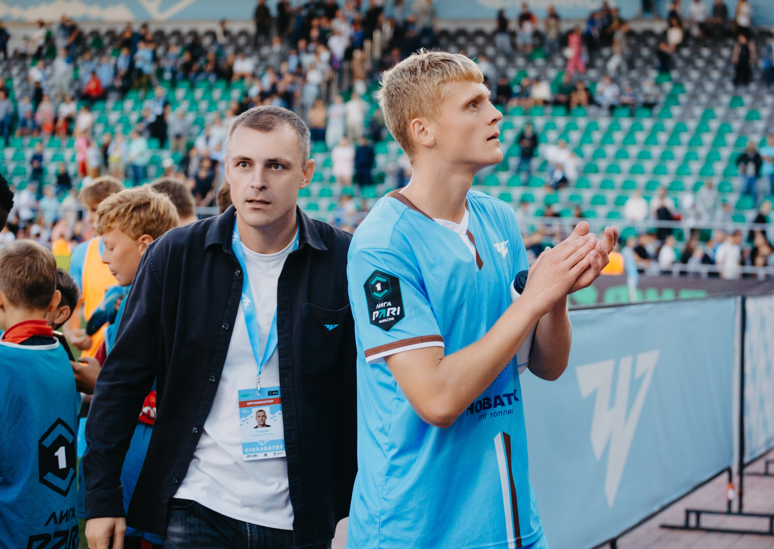 Матч ФК Челябинск — ФК Волга — 09.08.25. Татьяна Журавлева