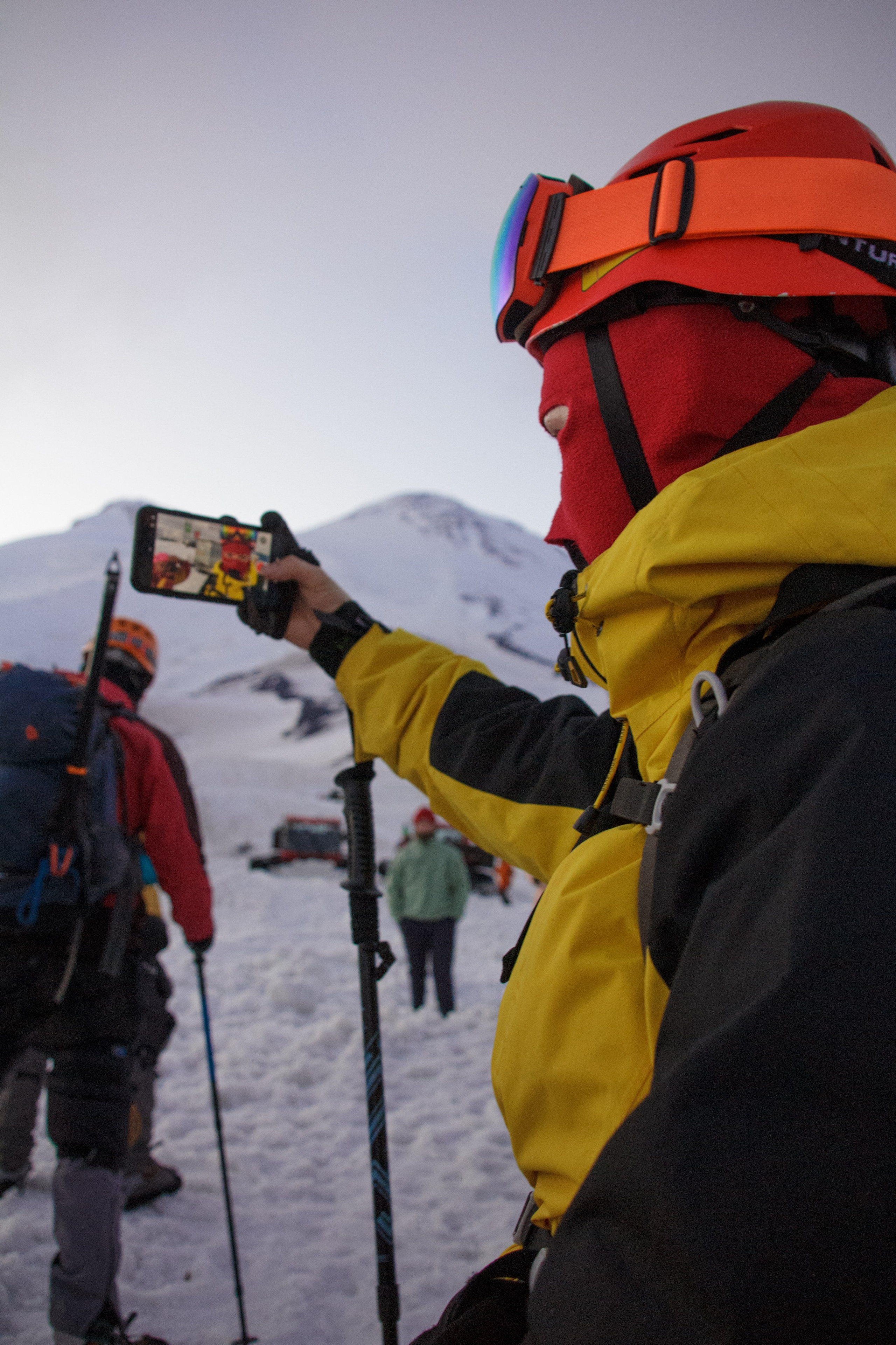 Восхождение на Эльбрус (пример съемки). Фотограф Котий Даниил