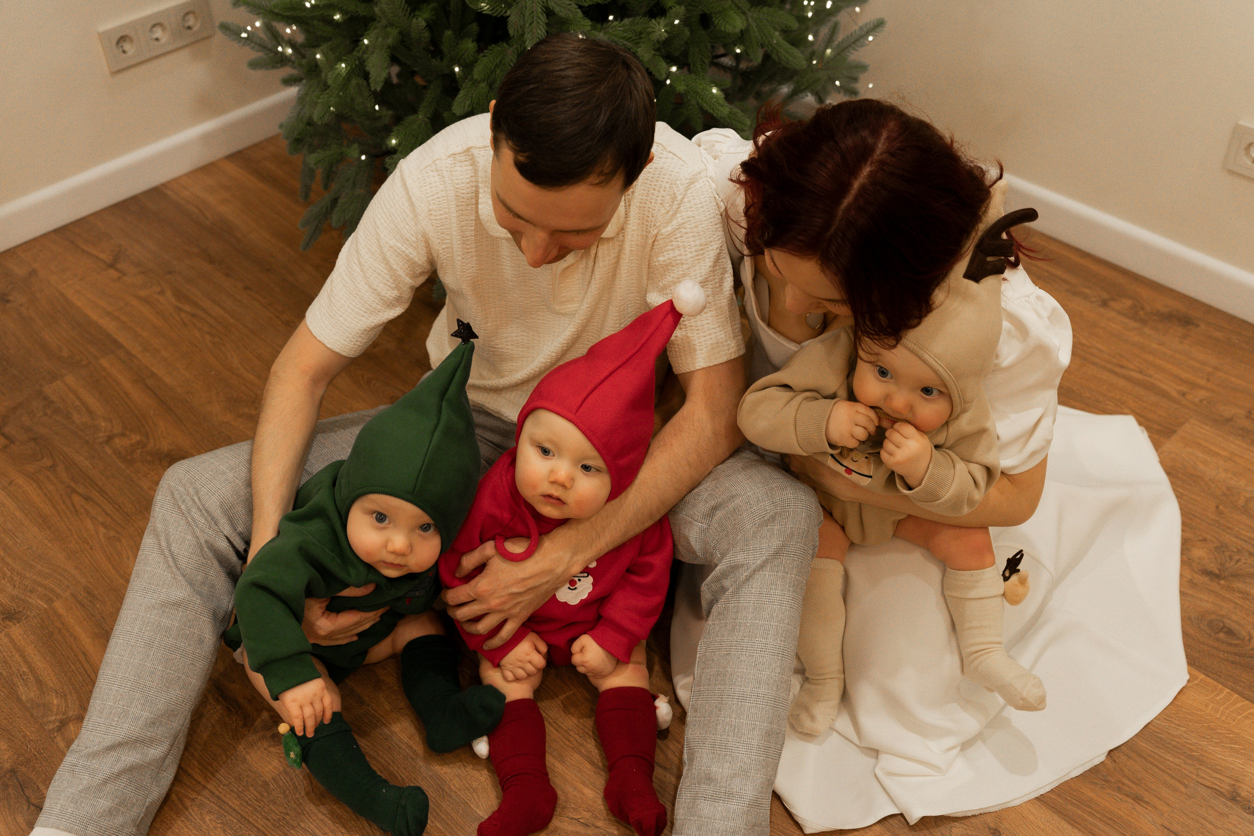 Новогодние тройняшки. Главная