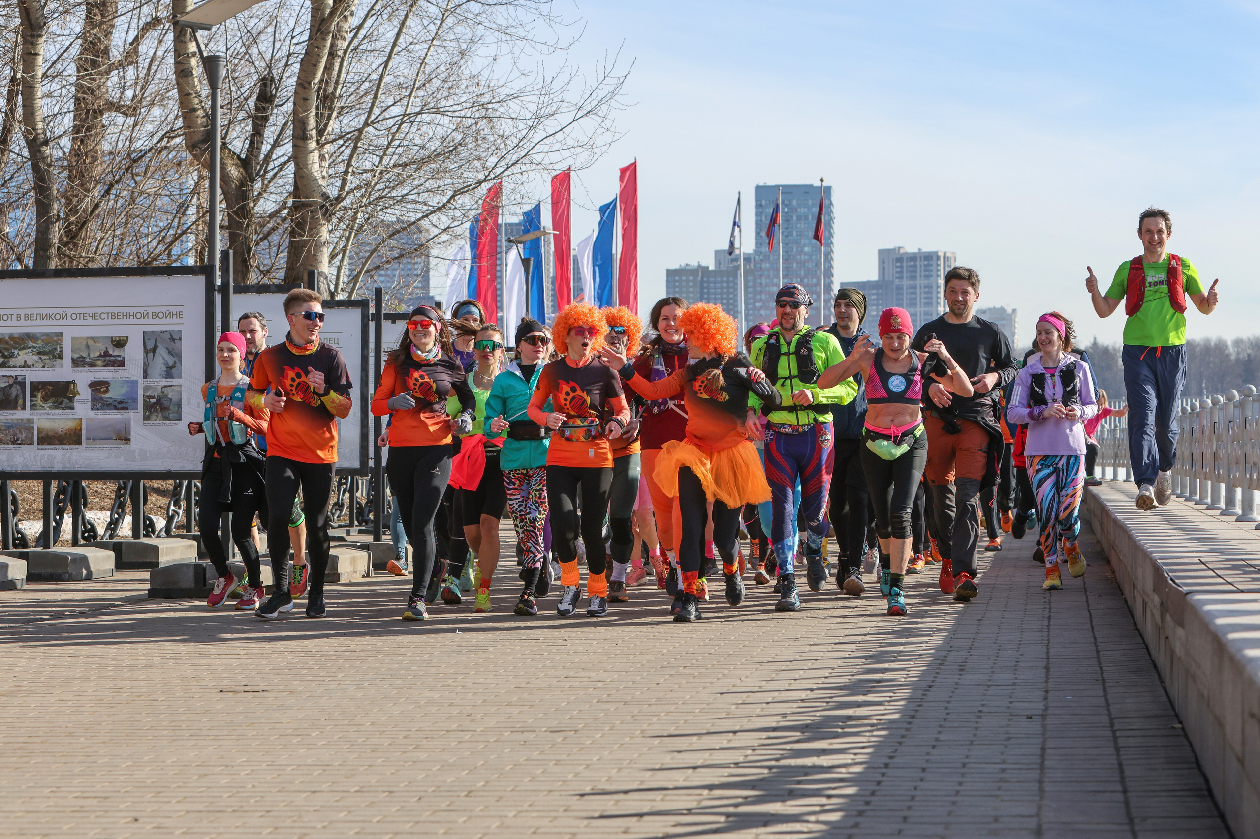 Марафон у дома, Тушиноги, 22.03.26. Фотограф Сергей Ловкий