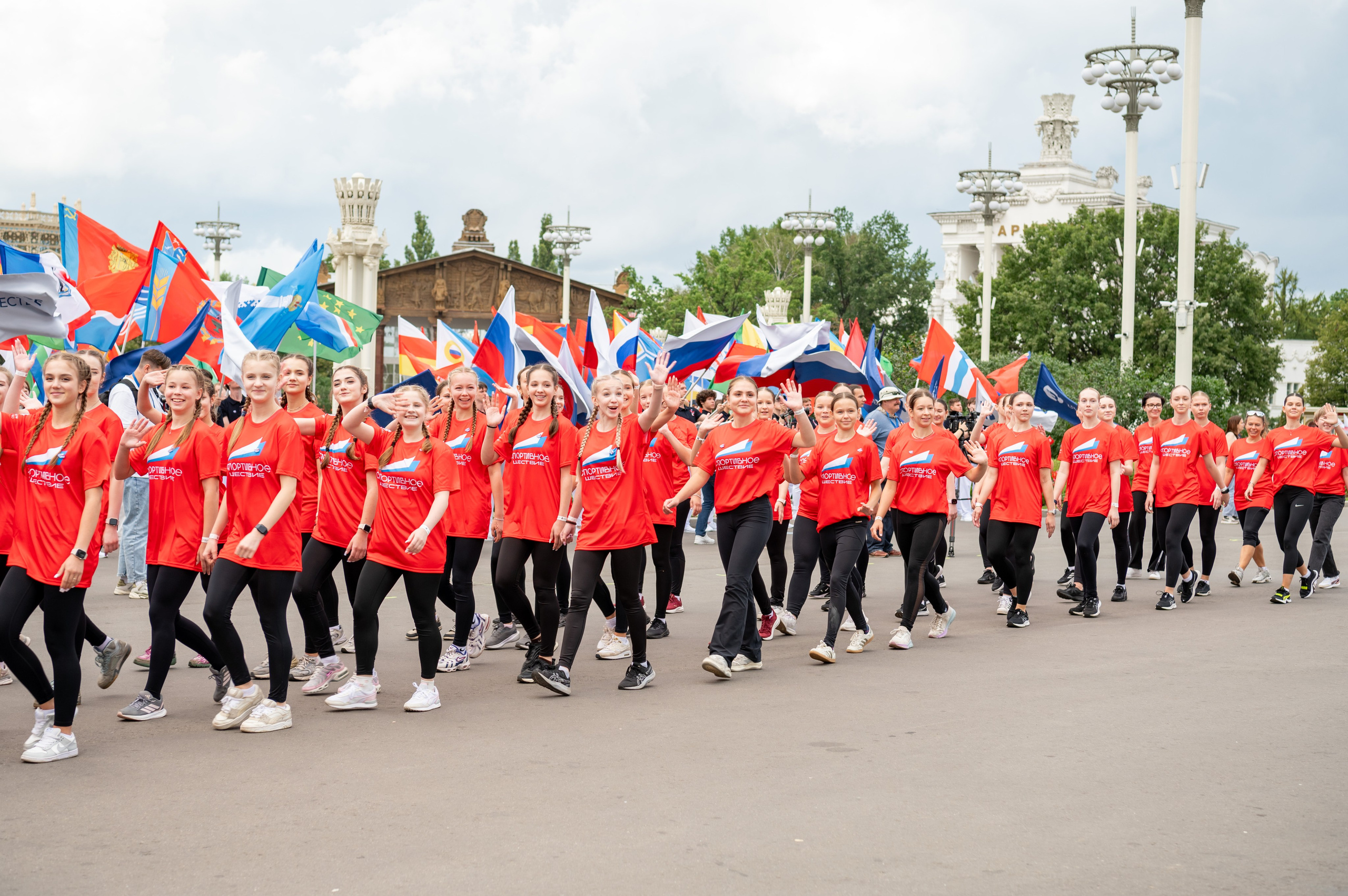 Спортивное шествие посвященное Дню физкультурника!. Детский и семейный фотограф г. Москва Оксана Катаджи