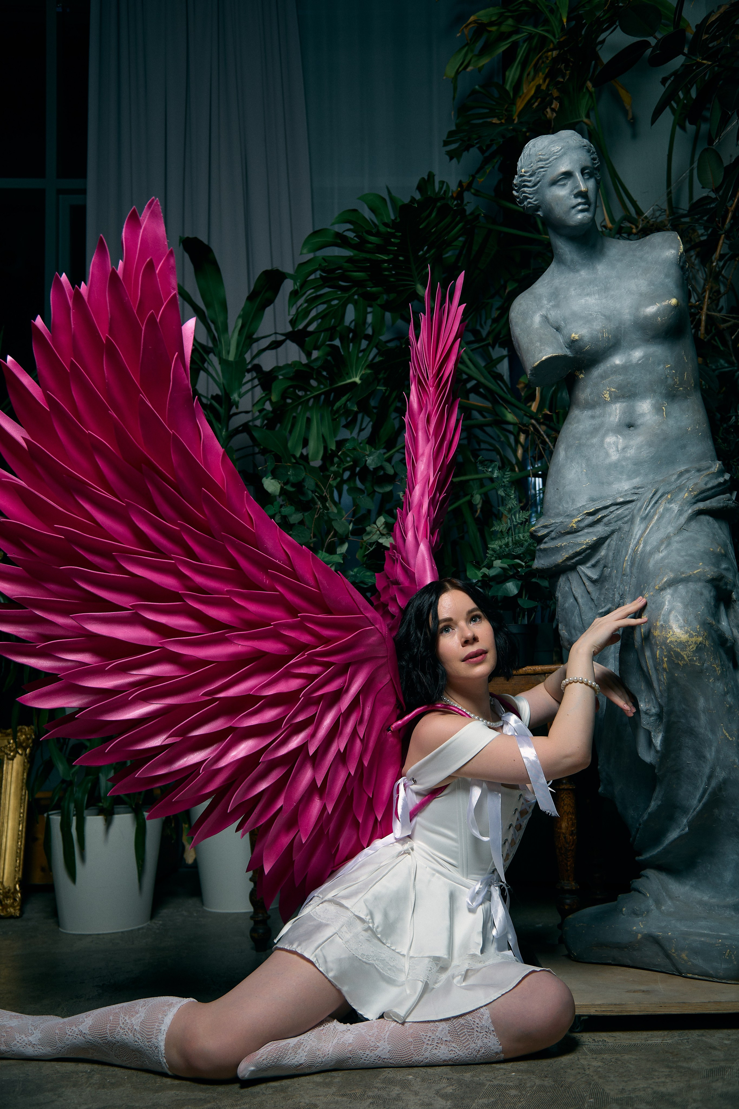 Проект «Pink Angels»: гламур, эпатаж и немного античной магии. Женский и контент фотограф Данилина Ирина в Москве