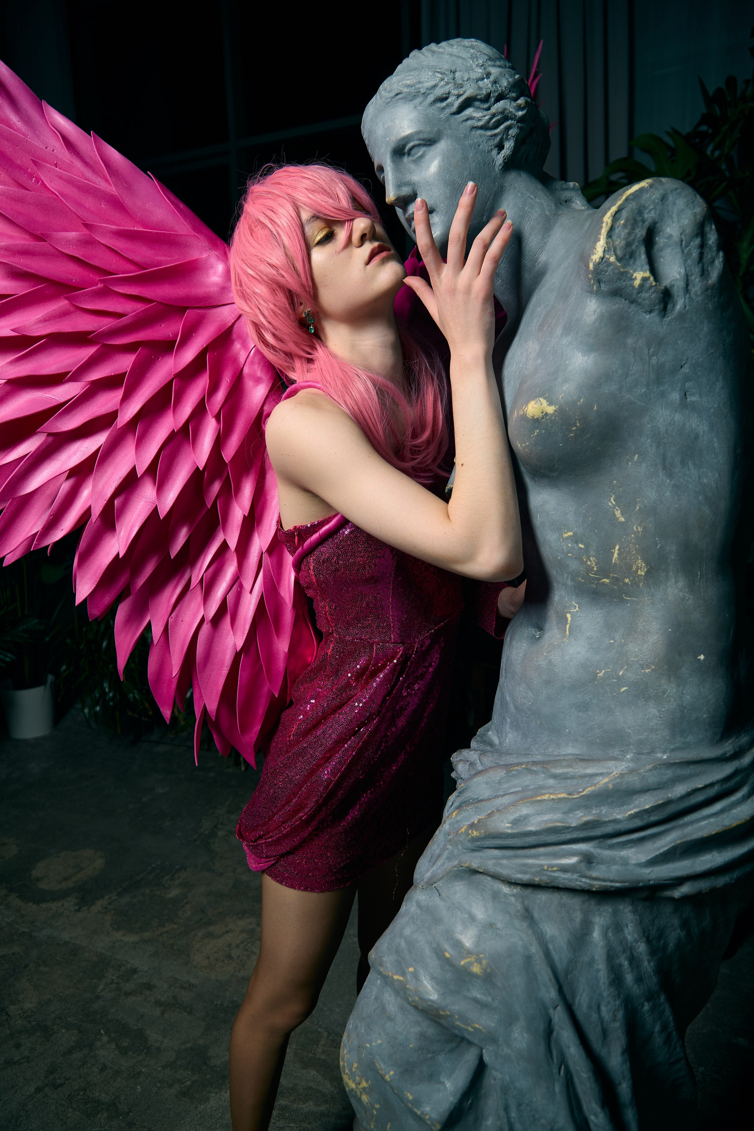Проект «Pink Angels»: гламур, эпатаж и немного античной магии. Женский и контент фотограф Данилина Ирина в Москве