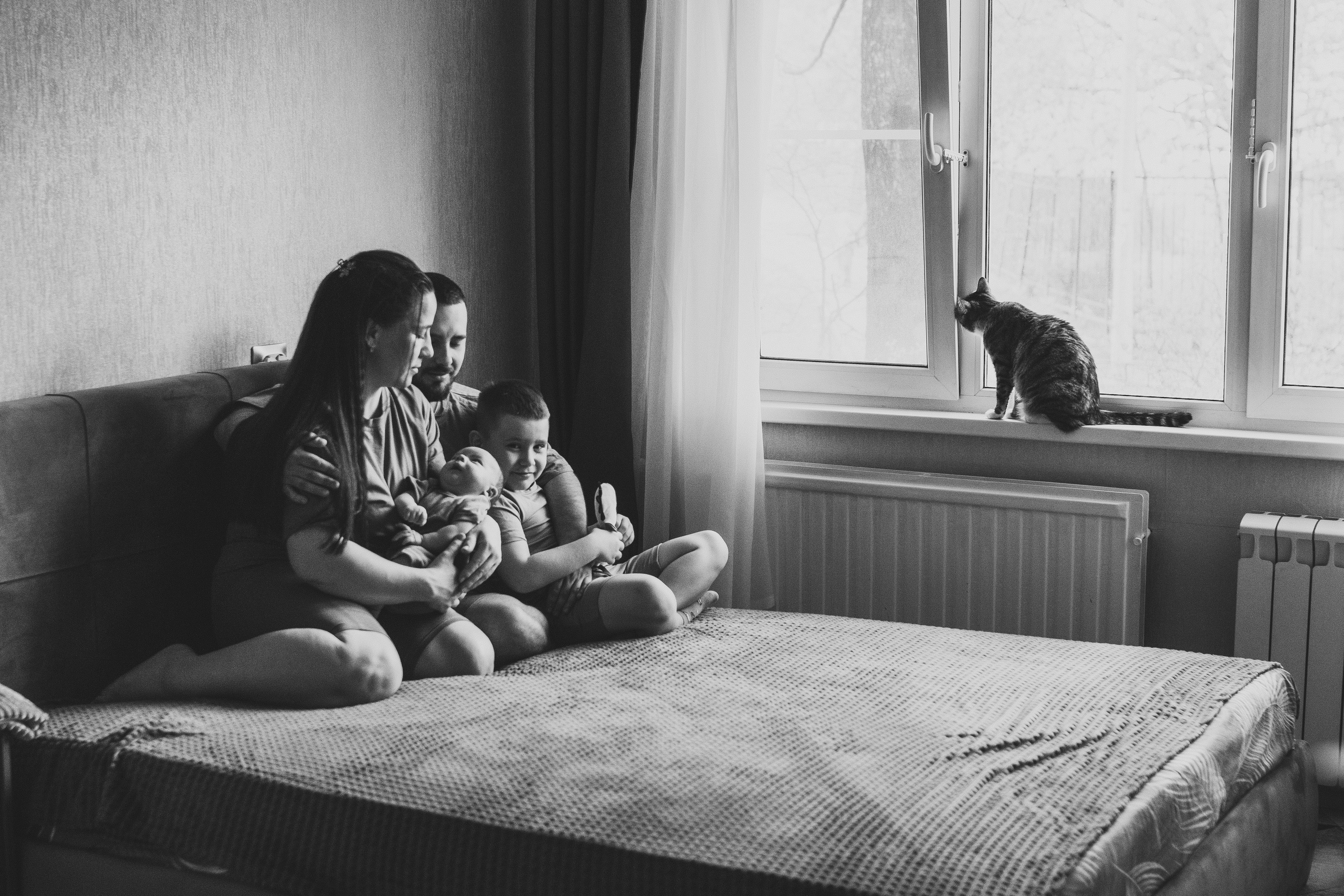 Аня, Саша, Стас и Марк. Семейный фотограф в Санкт-Петербурге Тина Разина
