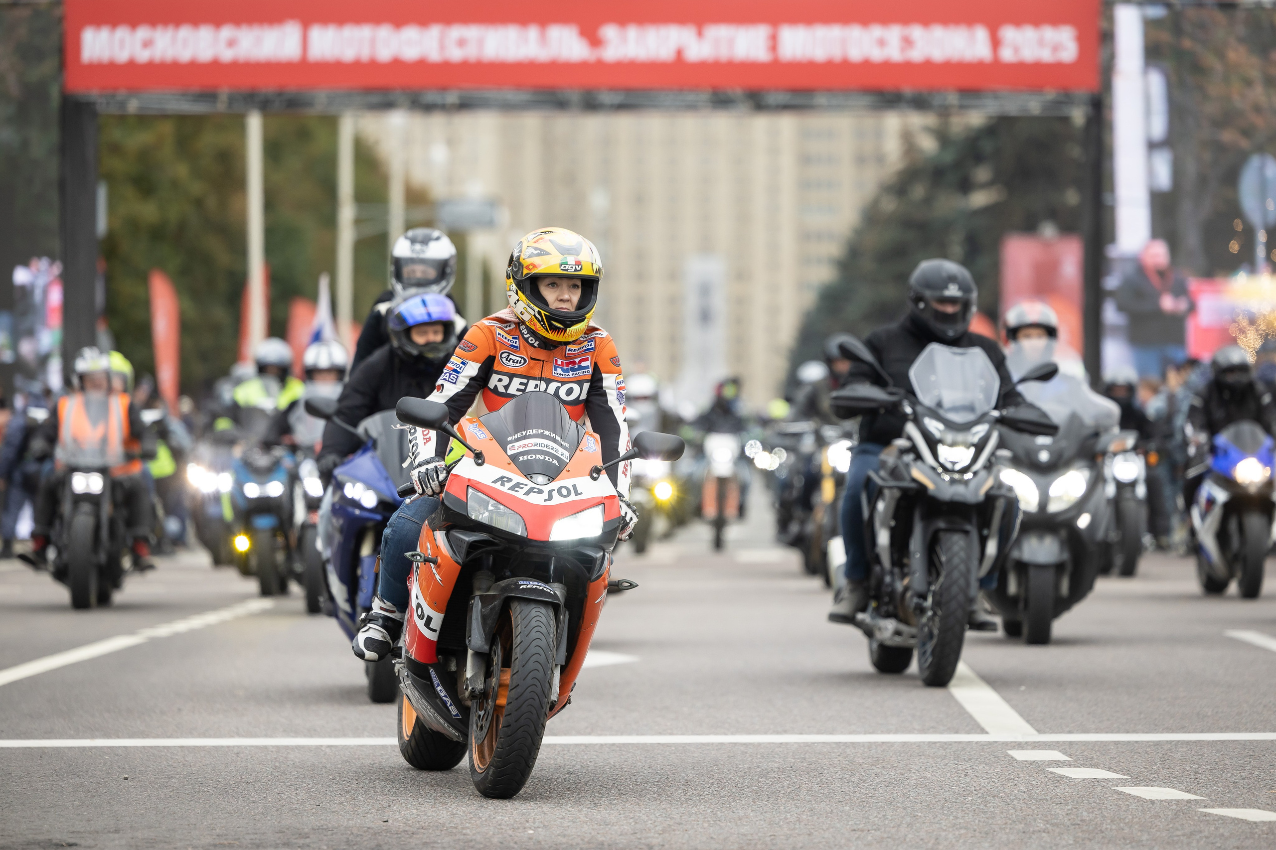 13-й Московский Мотофестиваль. Фотограф Владимир Охрименко