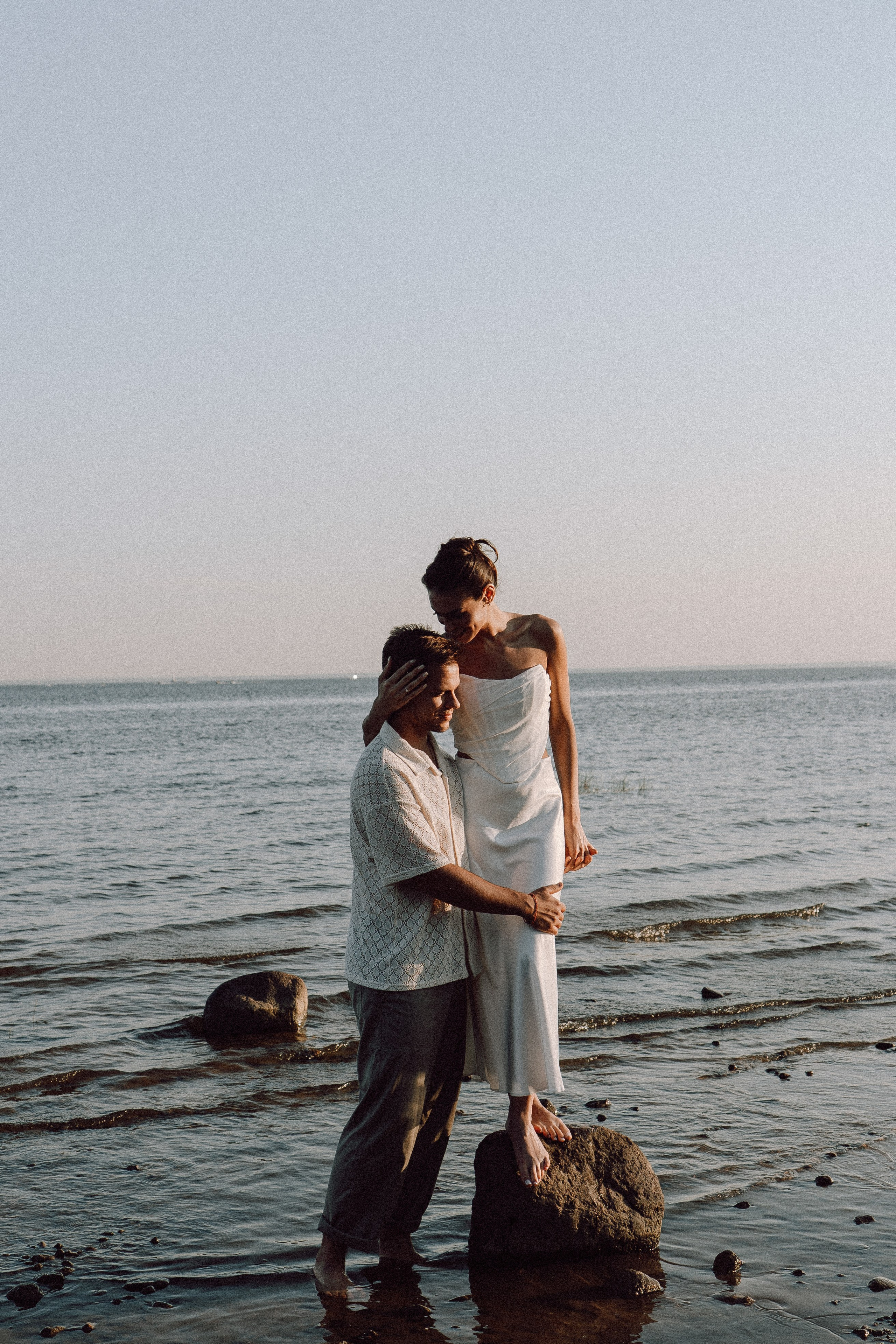 СВАДЕБНАЯ ФОТОСЕССИЯ ВЫЕЗДНОЙ ЦЕРЕМОНИИ (ФИНСКИЙ ЗАЛИВ). Профессиональный фотограф, Санкт-Петербург — Виктория Богомолова