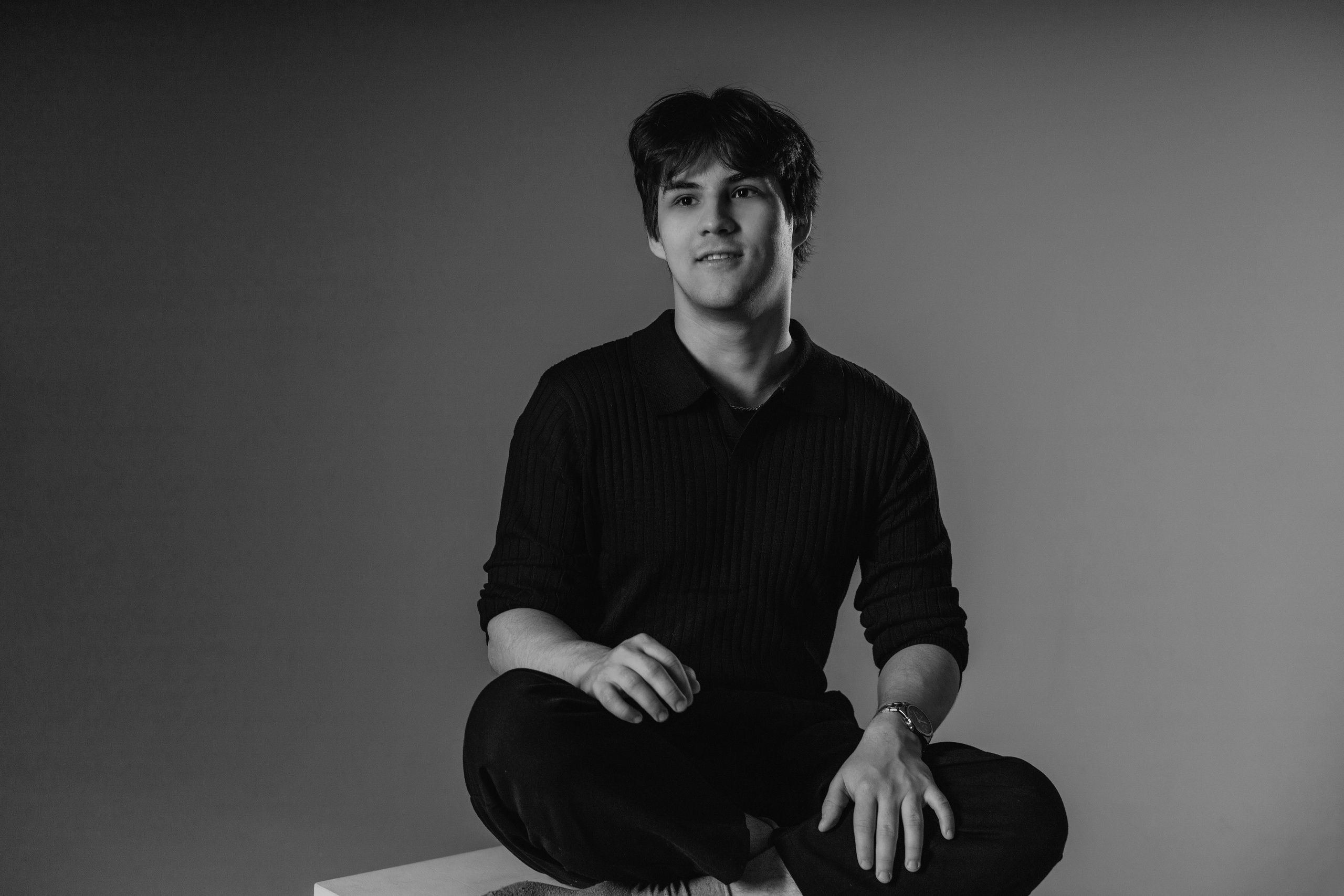 Чёрно-белый портрет. Фотограф Александра Кузуб Санкт-Петербург