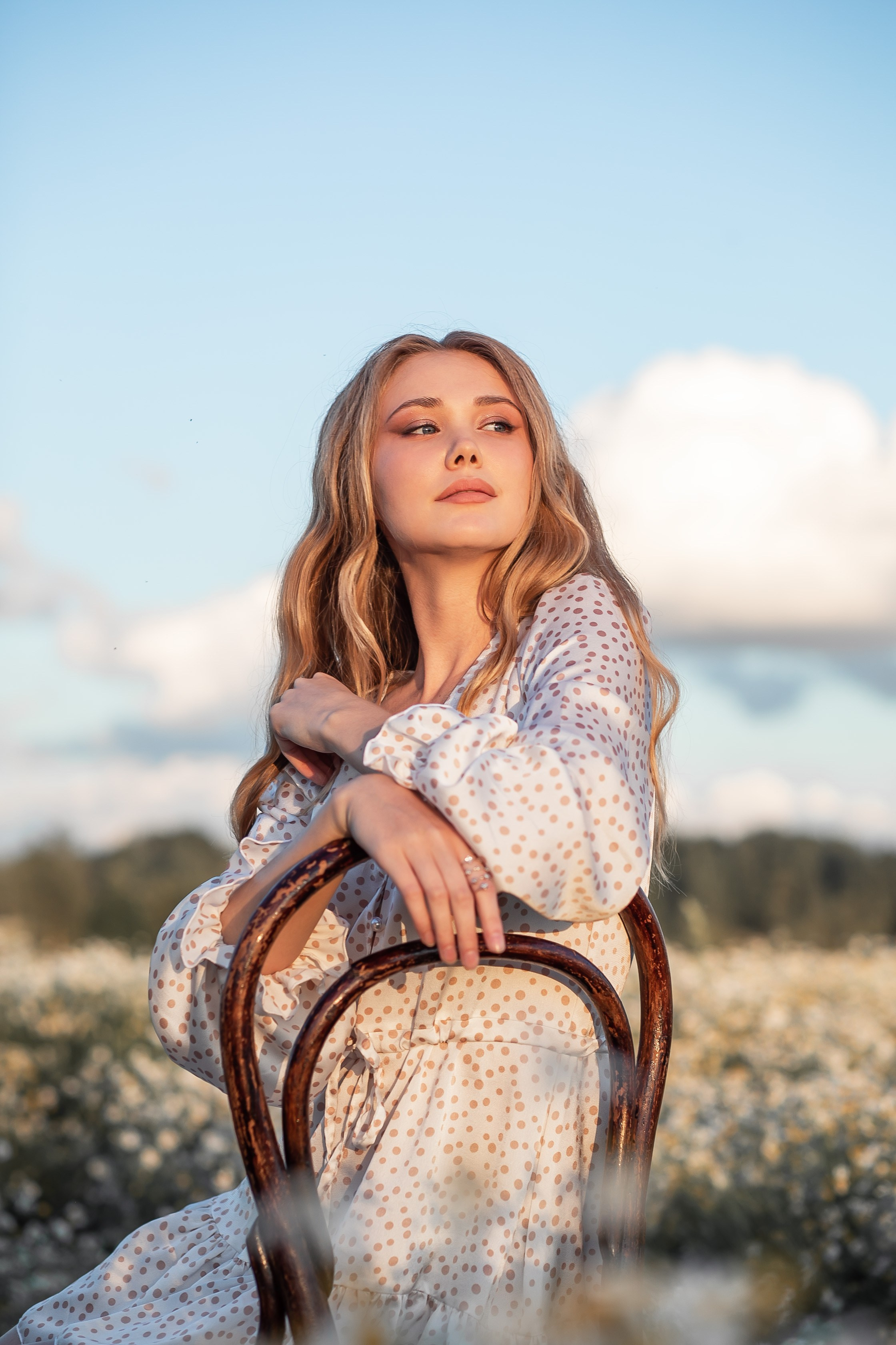 Алена. Фотодень в ромашках. Свадебный и семейный фотограф в Колпино и СПб Юлия Папанова