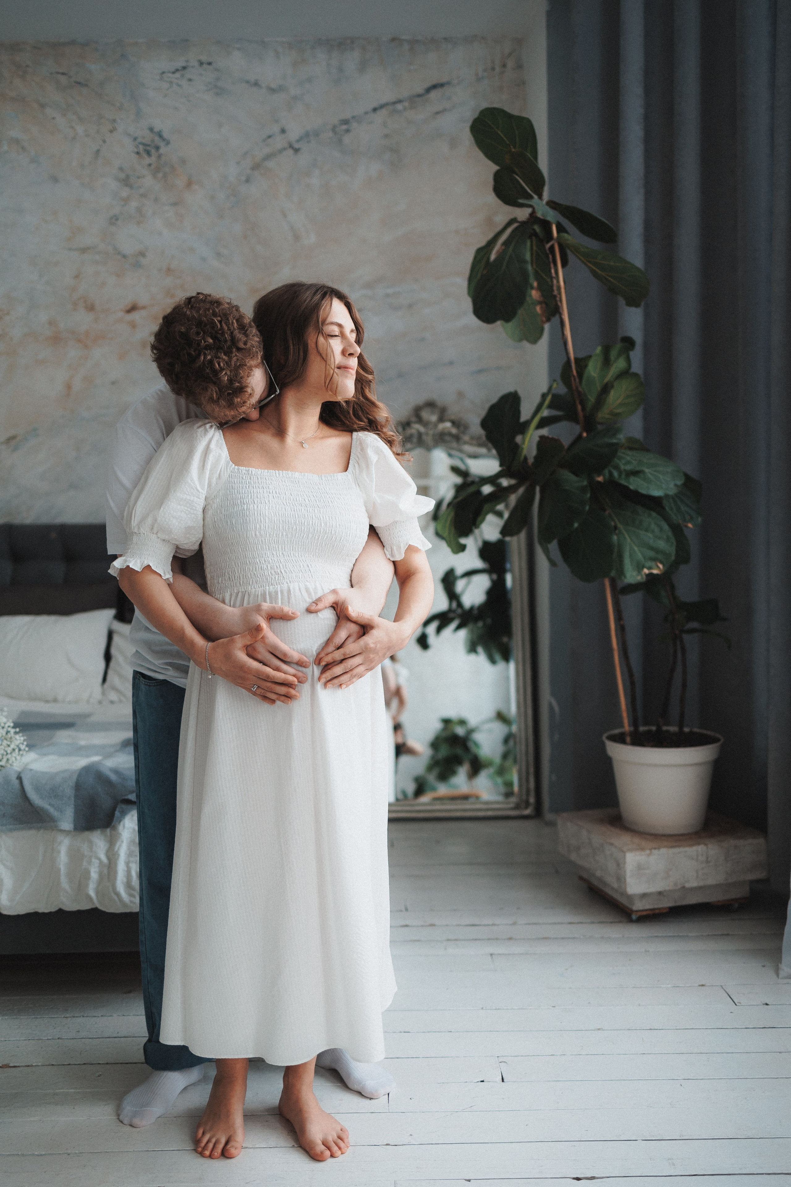 Любовь — это когда ты под сердцем носишь его ребенка. Фотограф Москва Светлана Кирюшина