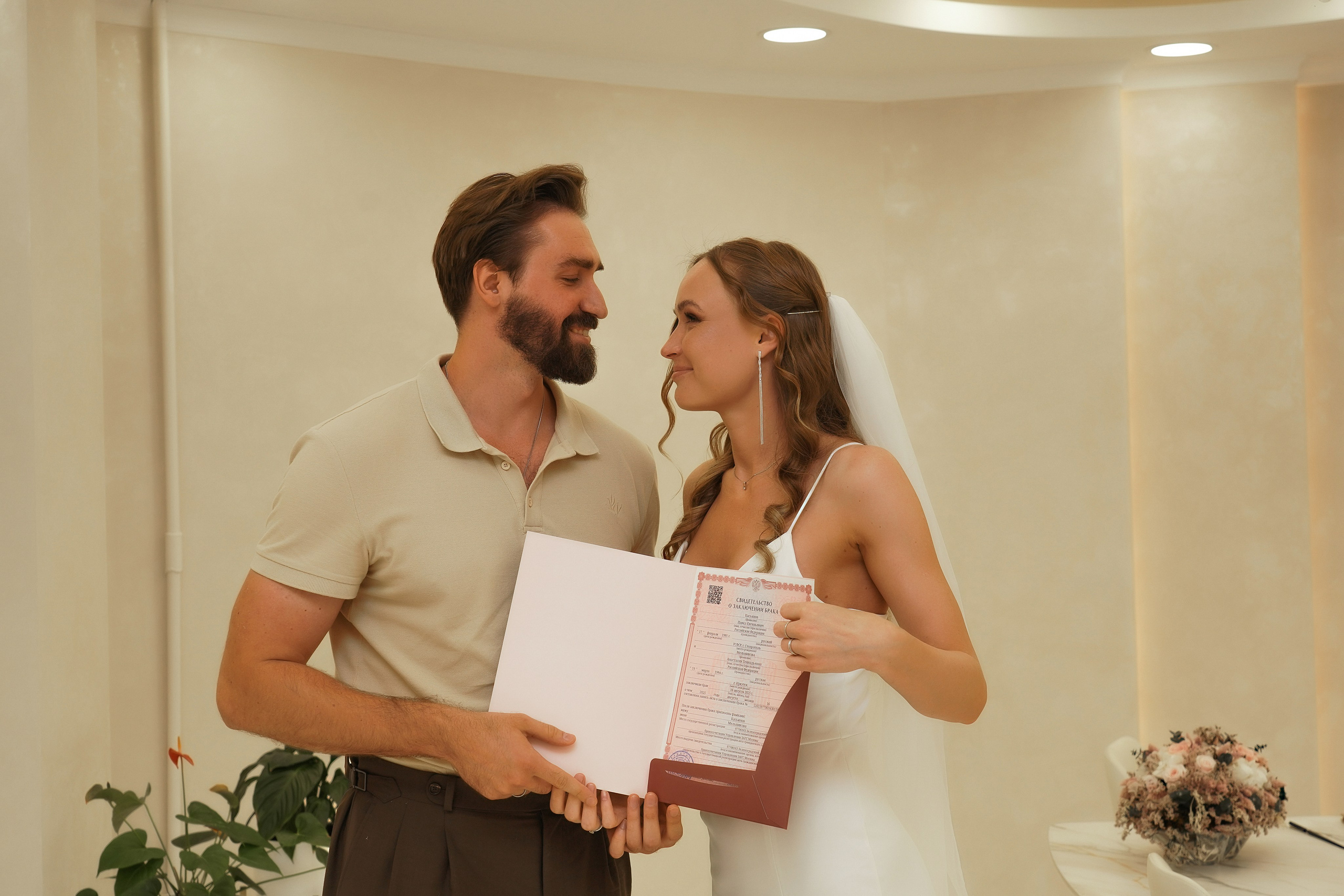 Регистрация в ЗАГСе Анастасия и Павел. Анна, фотограф Москва, Зеленоград
