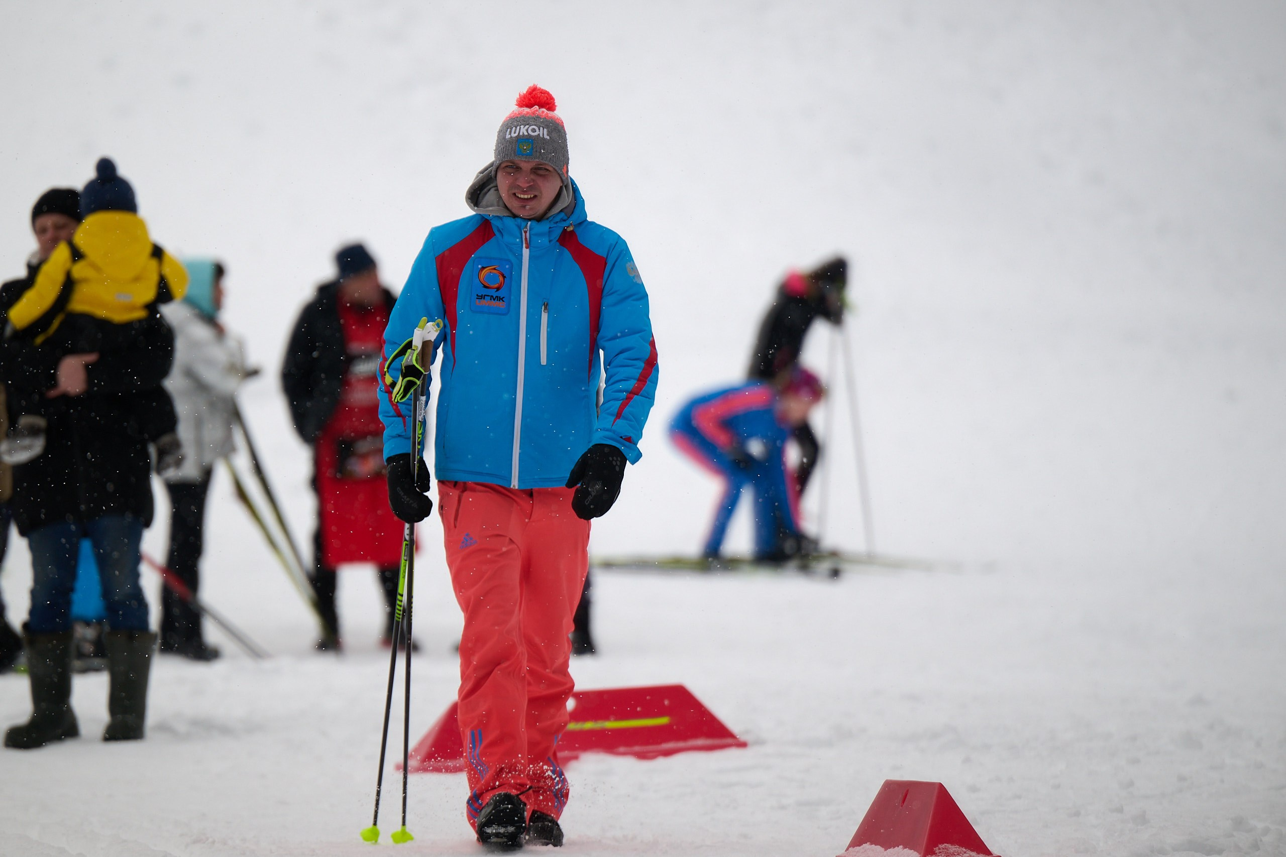 Всероссийские соревнования по лыжным гонкам «Пионерская правда». Ижевс. Спортивный репортажный фотограф в Ижевске Сергей Мерзляков