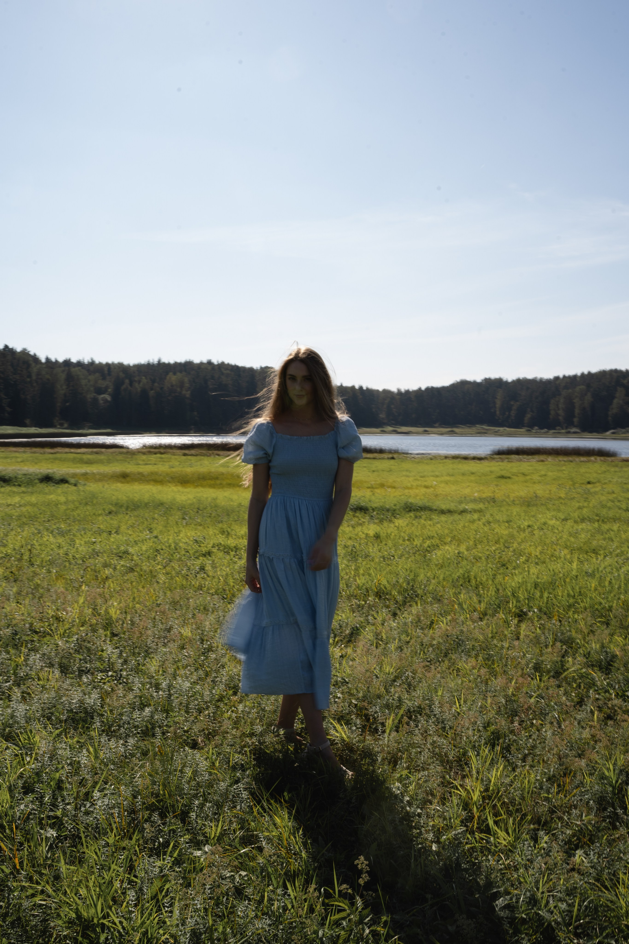 Наталья в Усадьбе Михайловское. Свадебный и семейный фотограф в Пскове и Острове Света Суворова