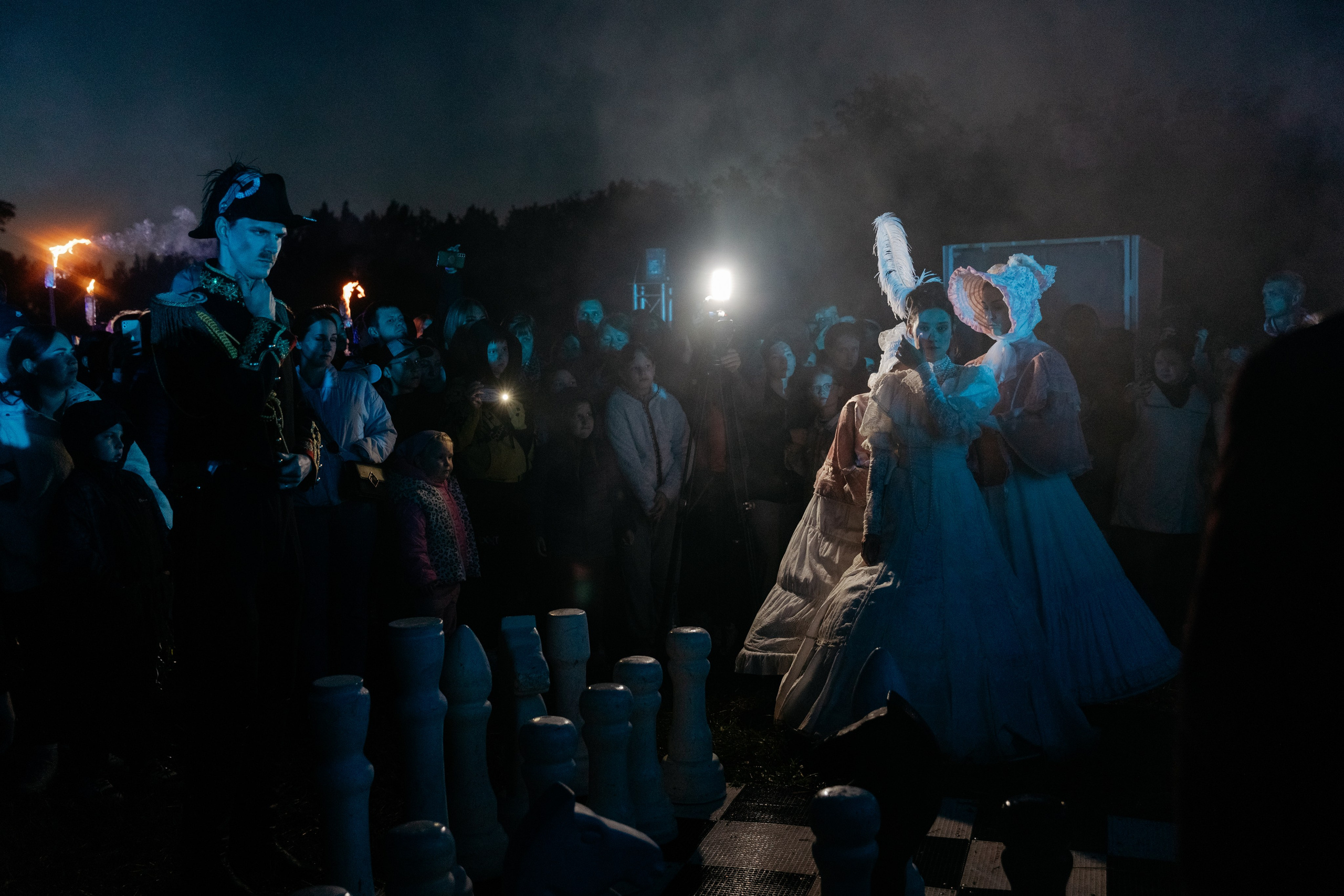 Иммерсивное шоу «Пушкин.Суйда» 2024. Свадебный и репортажный фотограф в Санкт-Петербурге