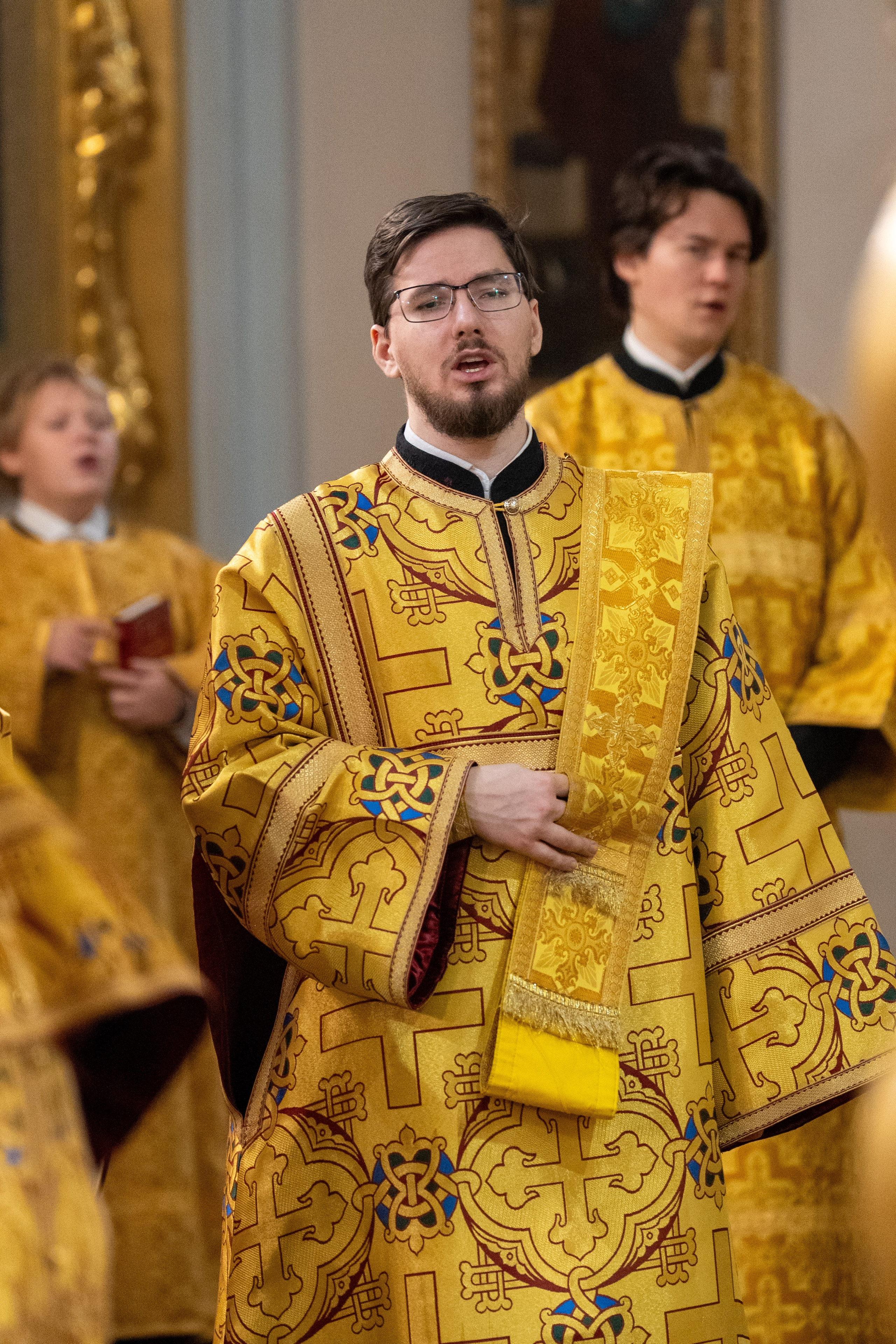 Вечерня. Молебен на Новый год. НИКОЛО-БОГОЯВЛЕНСКИЙ МОРСКОЙ СОБОР