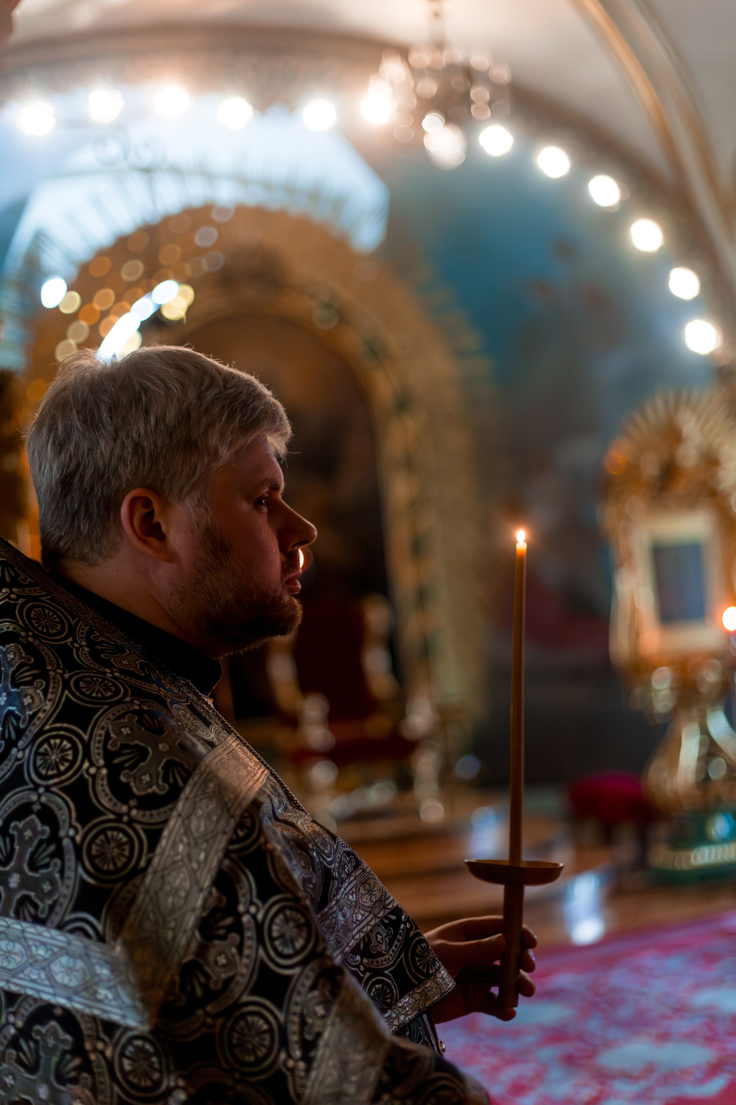 Великая вечерня с чином Пассии. НИКОЛО-БОГОЯВЛЕНСКИЙ МОРСКОЙ СОБОР