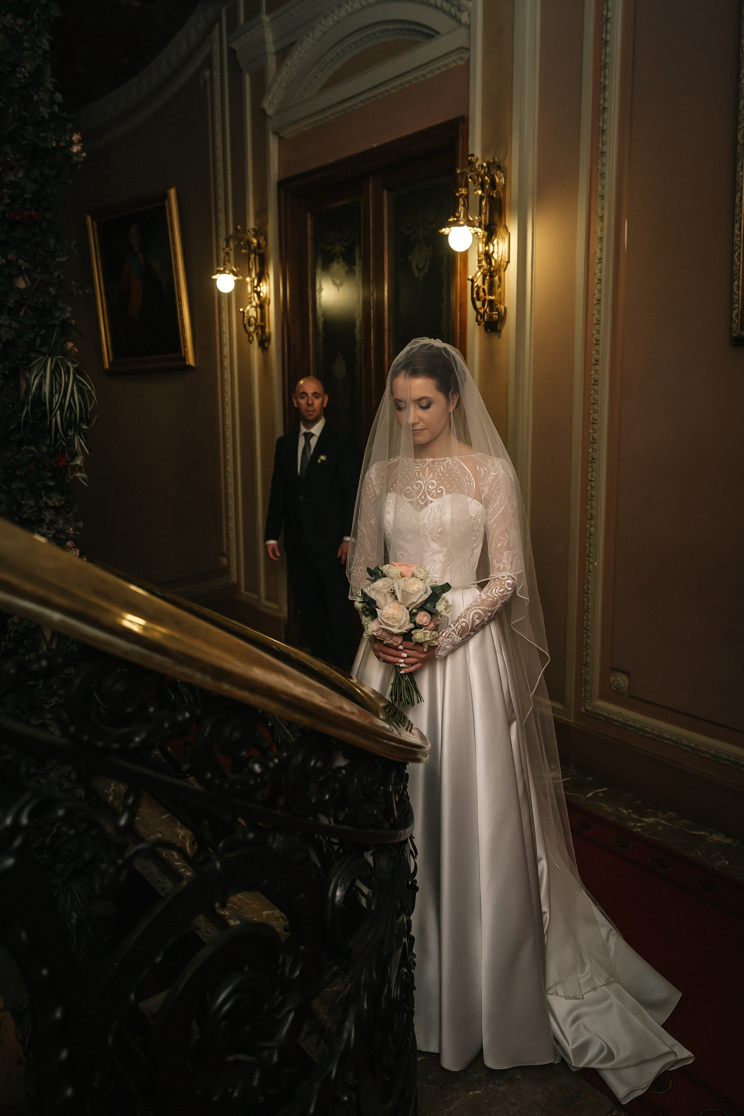 ОКТЯБРЬ | Дворец № 1 Талион, Особняк военного министра. Свадебный фотограф в Санкт-Петербурге Полина Корзухина