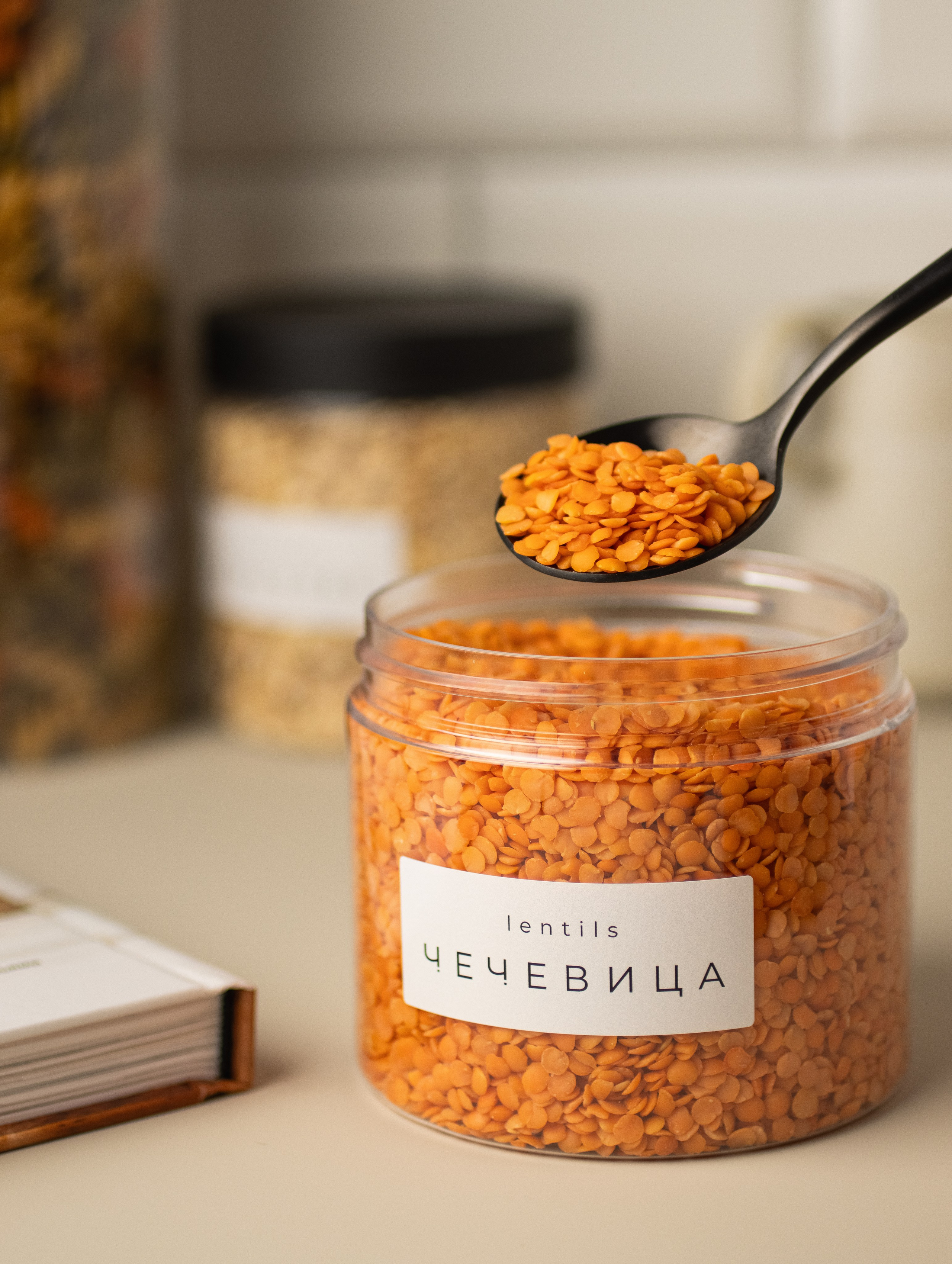 Баночки для круп и специй. Предметный фотограф в Балашихе Анастасия Михайлова