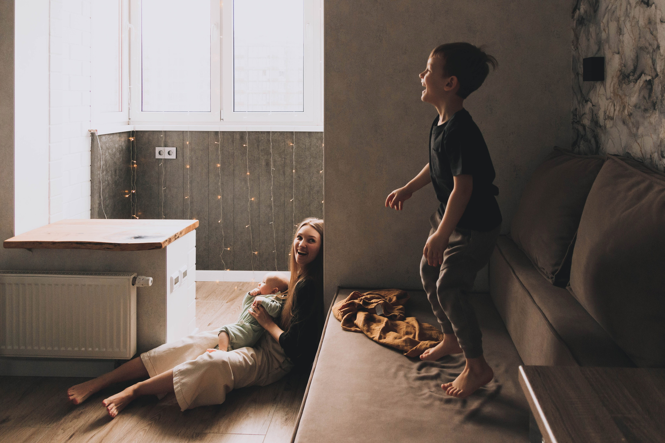 Дома с малышом. Фотограф в Краснодаре Ксения Мархинина