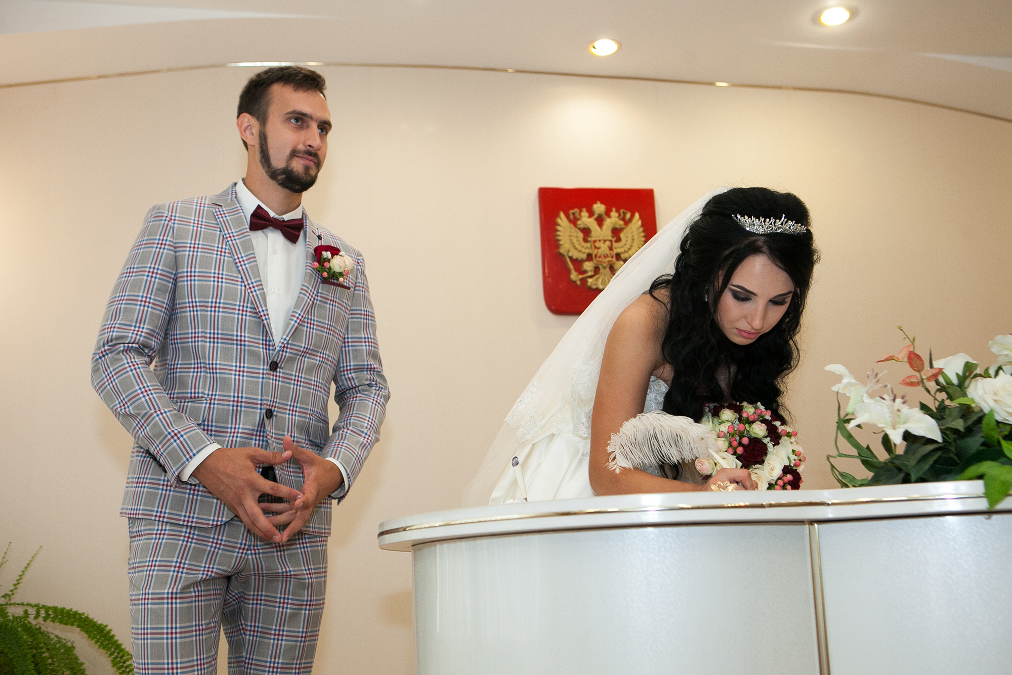 Как может быть в ЗАГСе. Профессиональный фотограф в Краснодаре Татьяна Корченкина