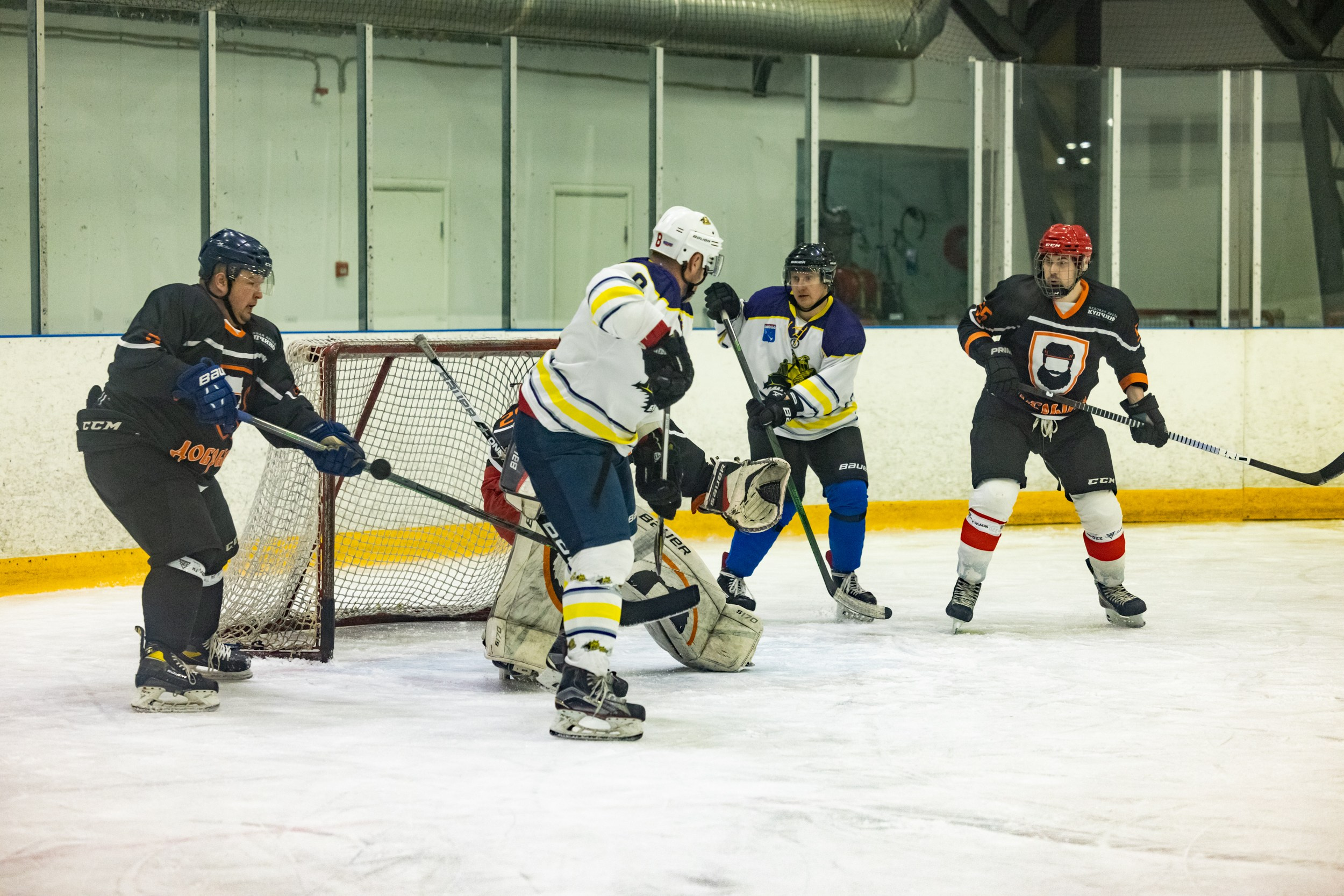 ХК Бульдозер — ХК Добрыня. Фотограф Александр Заломаев