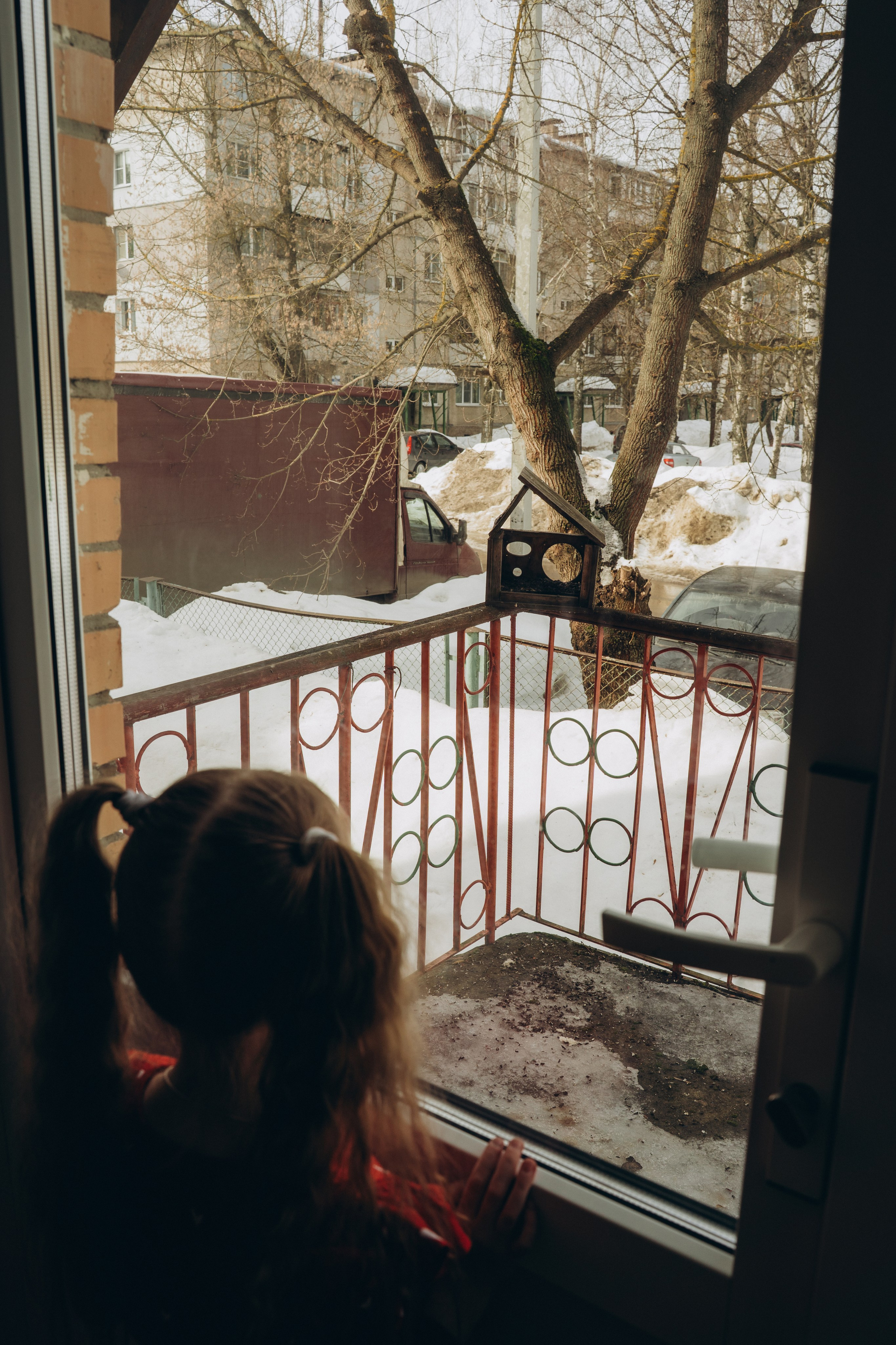 Репортаж в саду. Семейный фотограф • Домашние съемки в Нижнем Новгороде