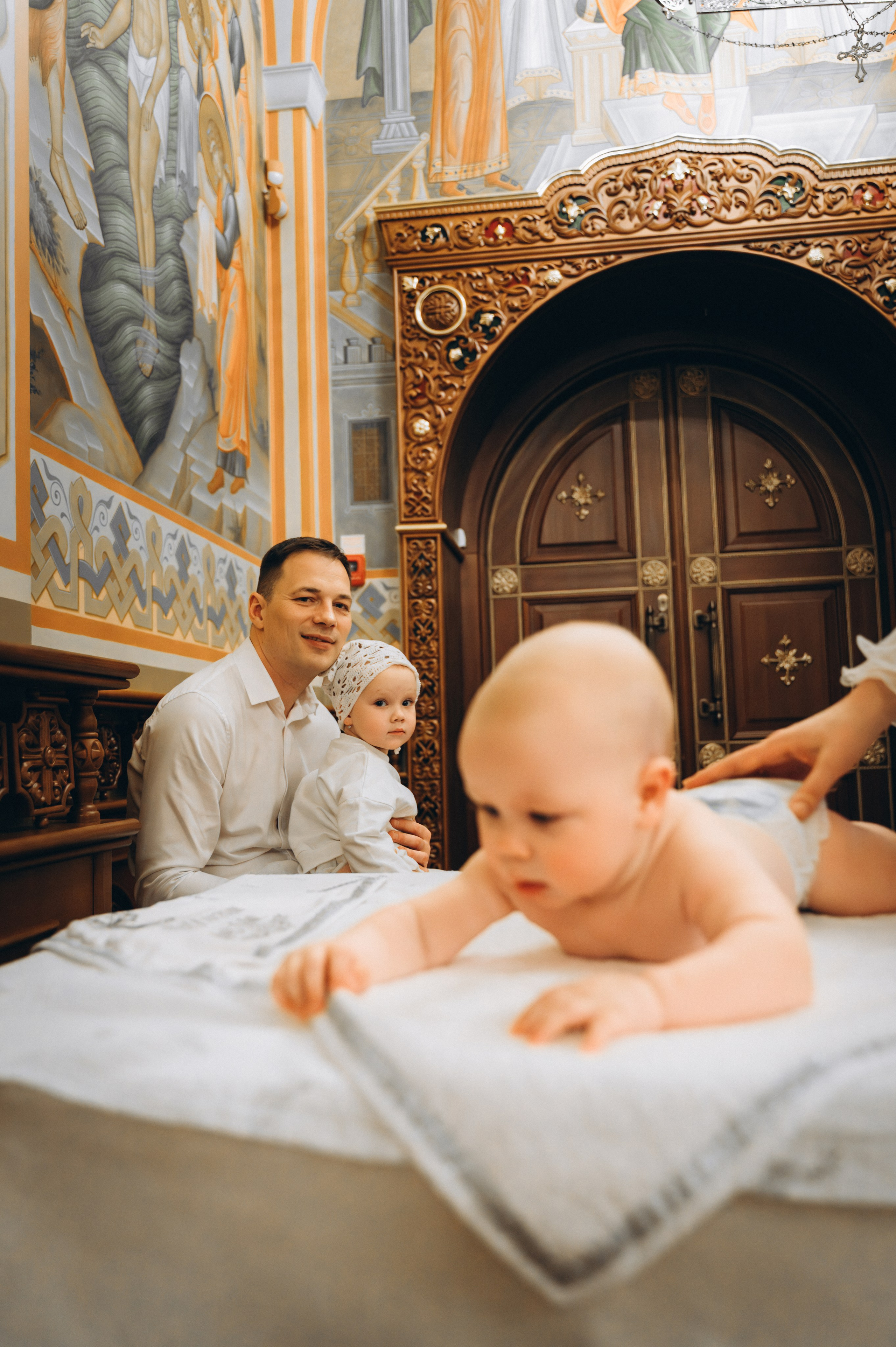Крещение Фёдора (Храм Всех Святых) криптовый. Семейный фотограф в Минске Дарья Дреко
