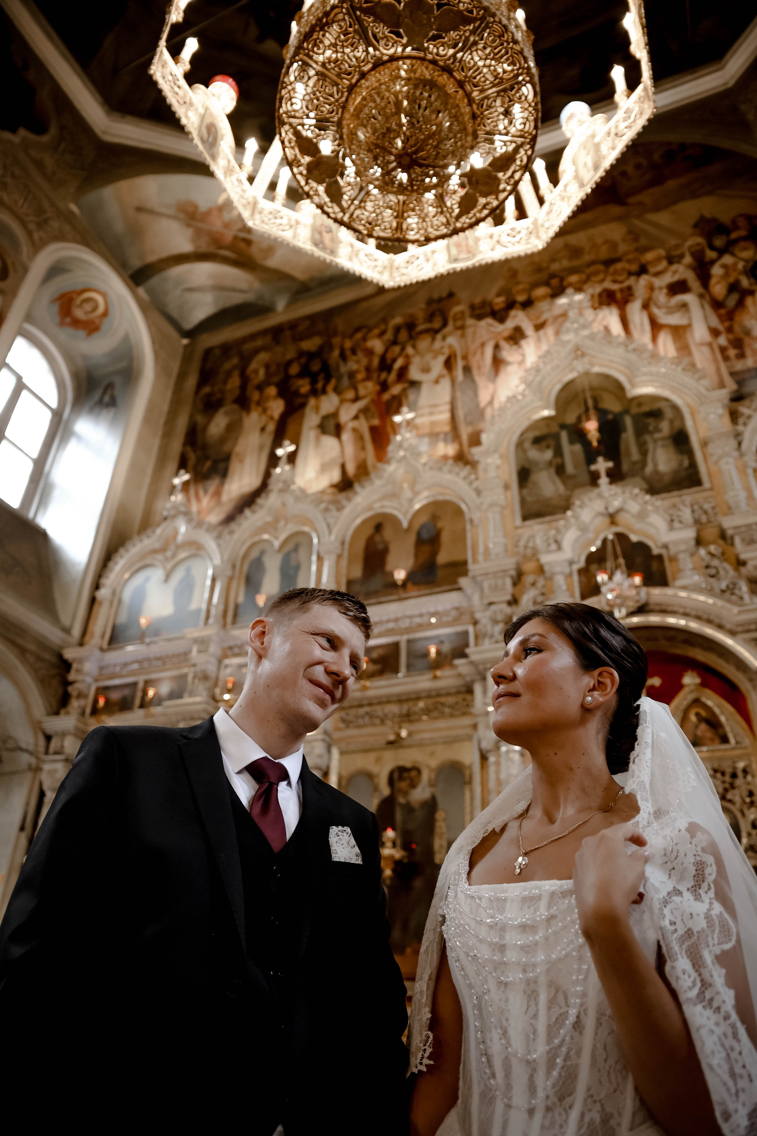 Иван и Дарья в храме Всех Святых. Фотограф в Москве и любой точке земного шара Алёна Вялова (Чулкова)