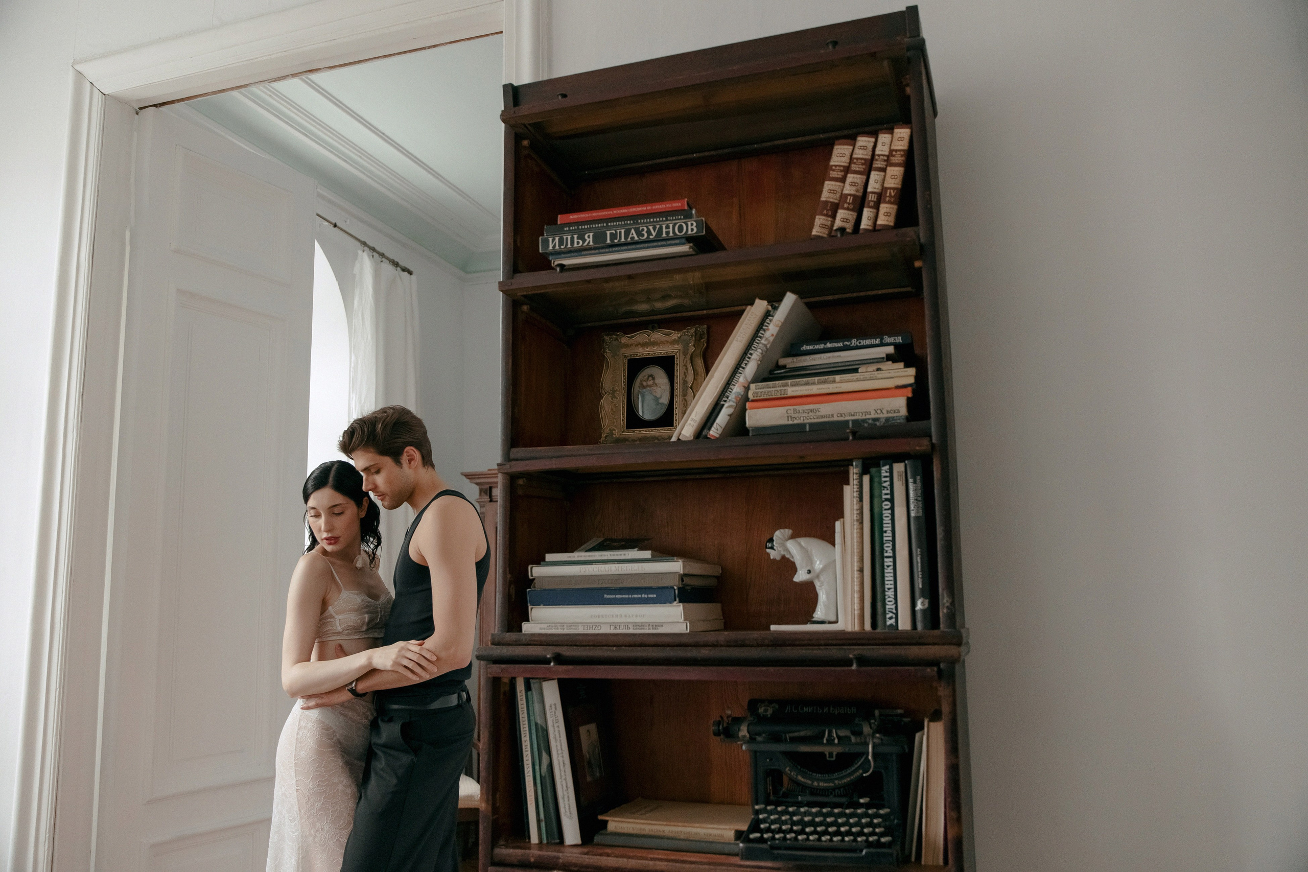 Винтажная история Полины и Дмитрия. Свадебный фотограф Москва
