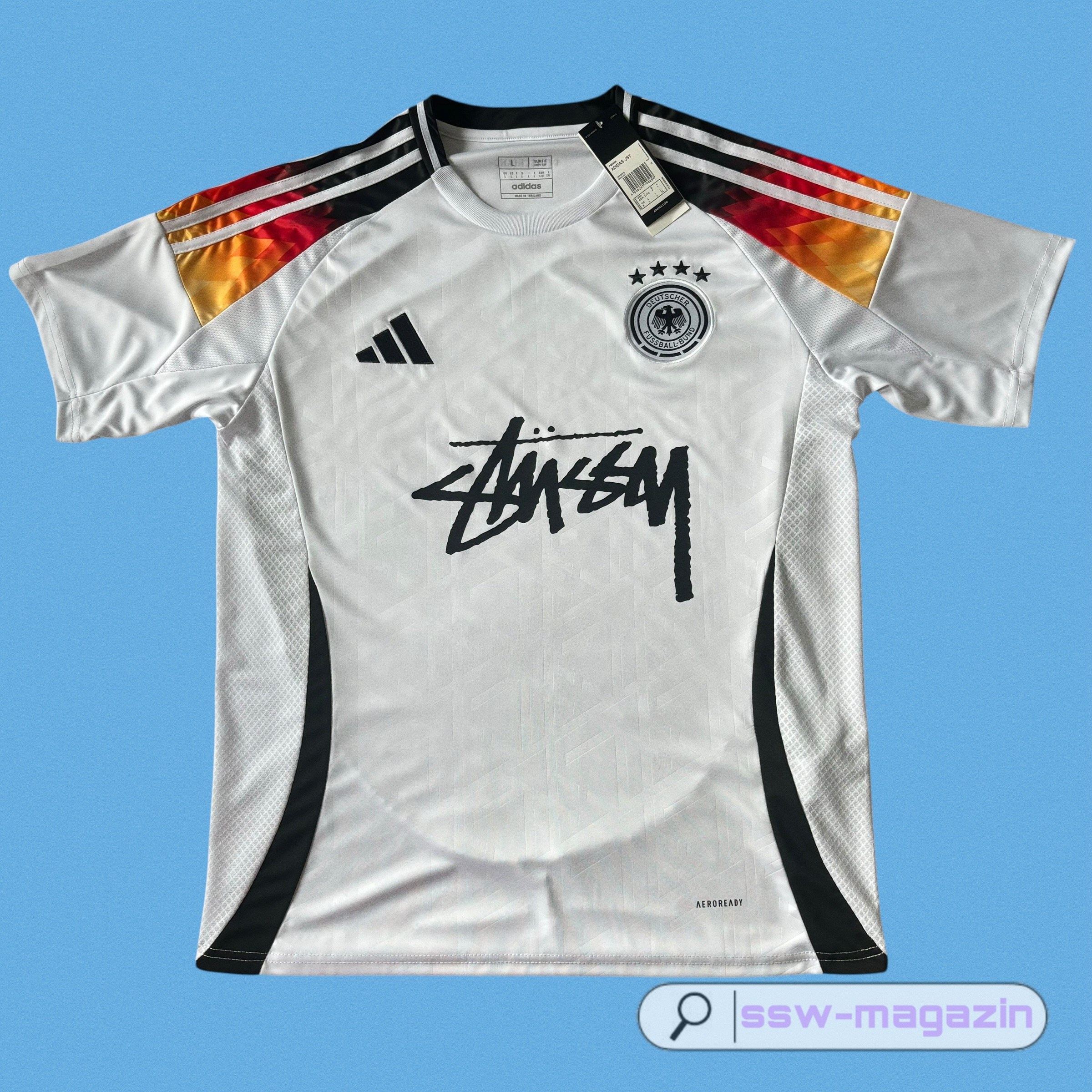 Футболка сборной Германии stussy 2025-2026 купить. Футбольный магазин — ssw_magazin