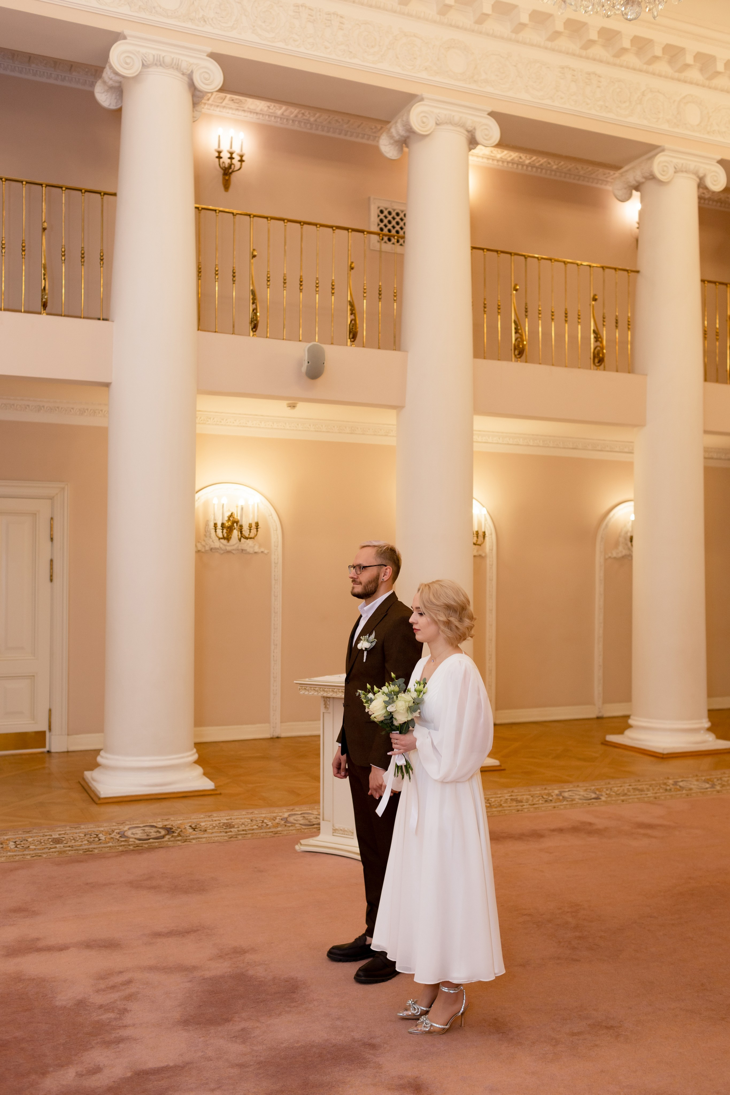 Большой зал для торжественной регистрации брака в Пушкине