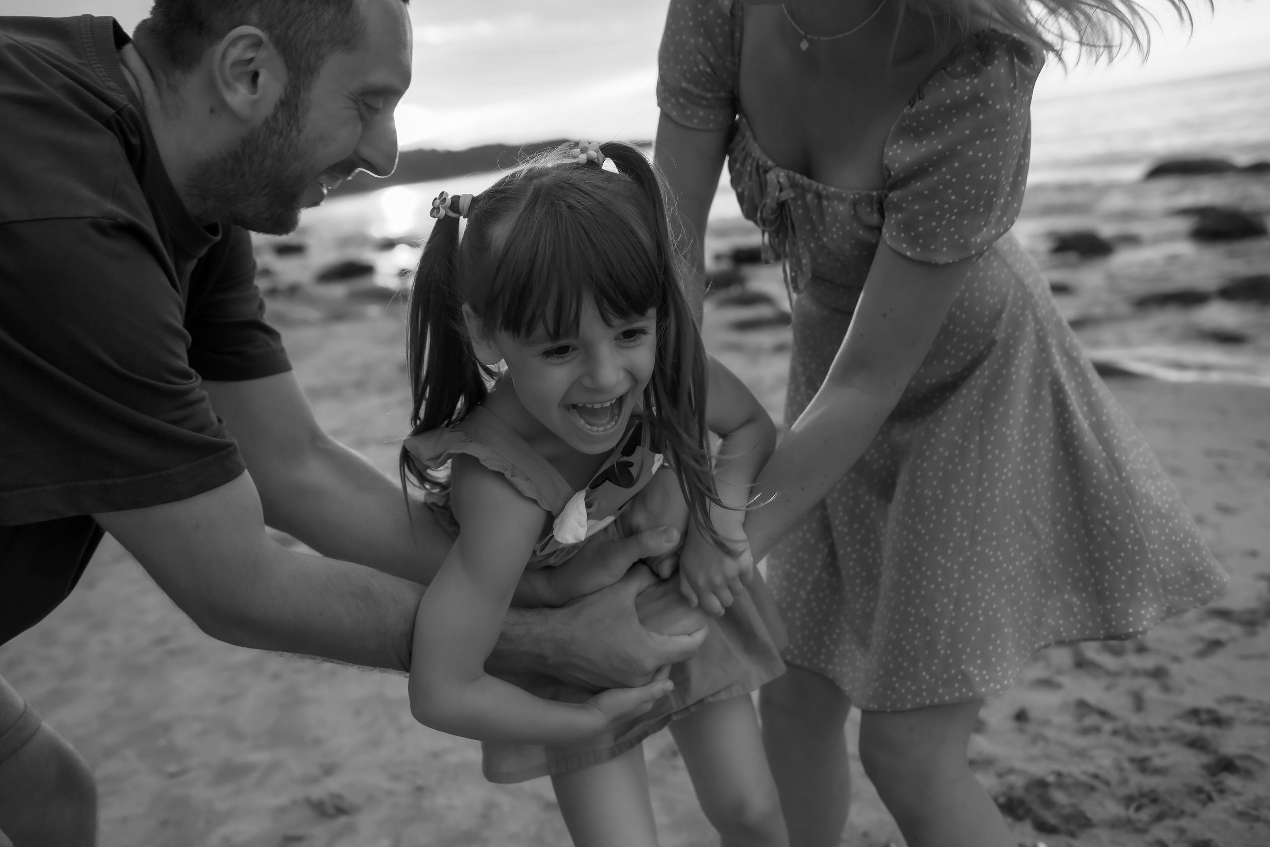 Есеня, Леня и Аня. Закат в Куликово. Фотограф в Калининграде Решетникова Алина