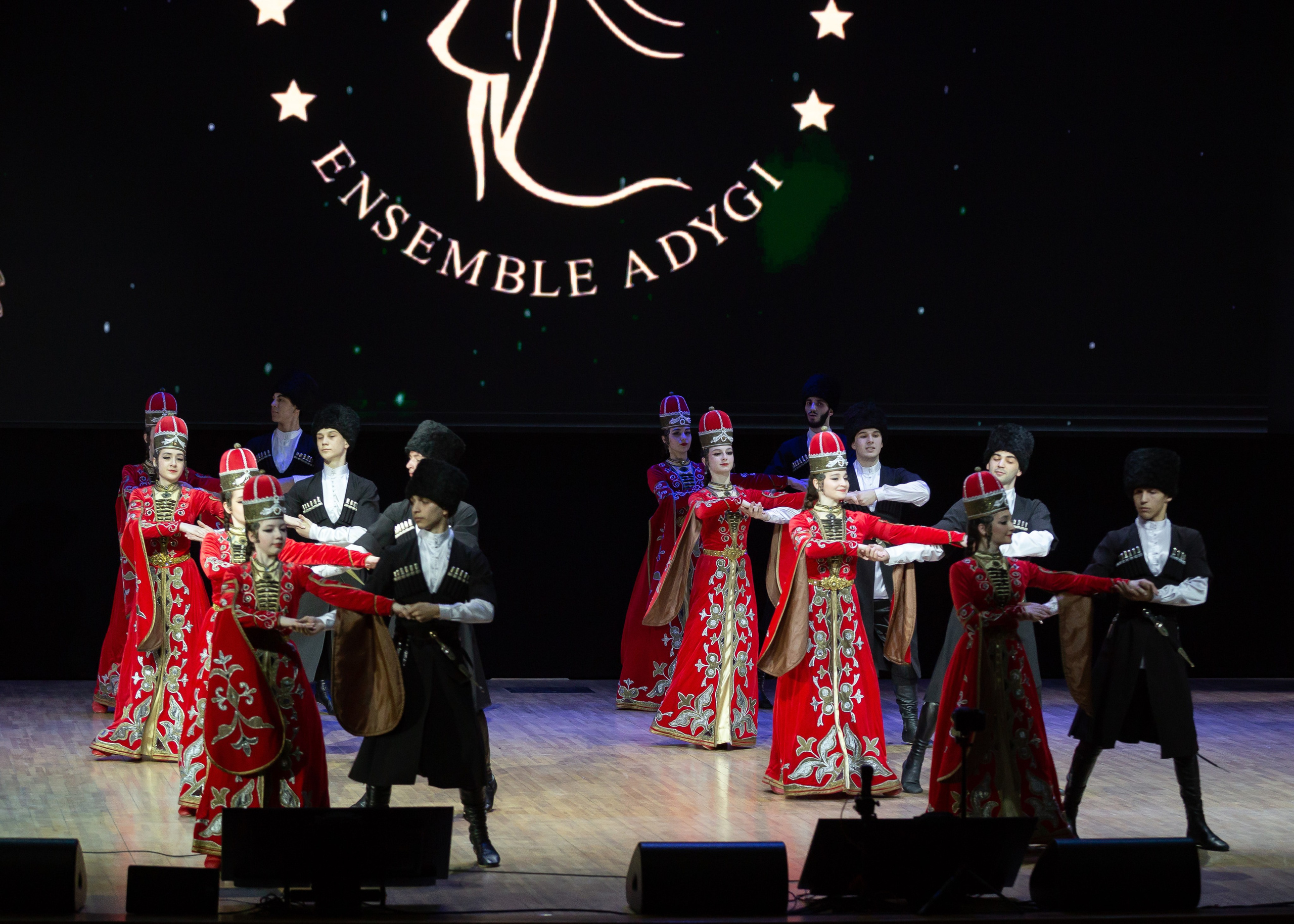 Юбилейный концерт танцевального коллектива «Адыги». Репортажный фотограф в Москве