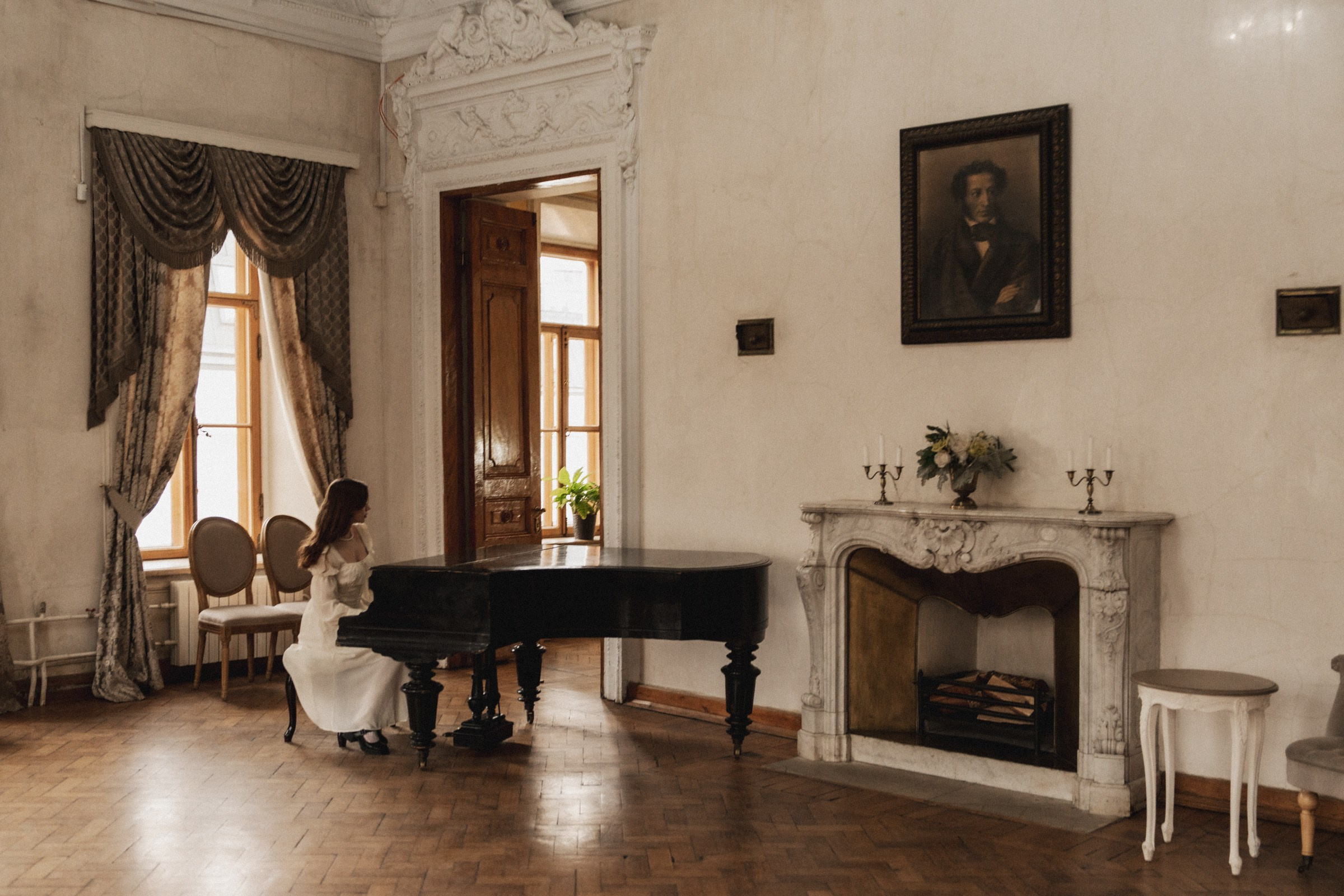 Винтажное настроение в библиотеке ♡ Ольга. Свадебный и портретный фотограф в Москве, Светлана Янковая