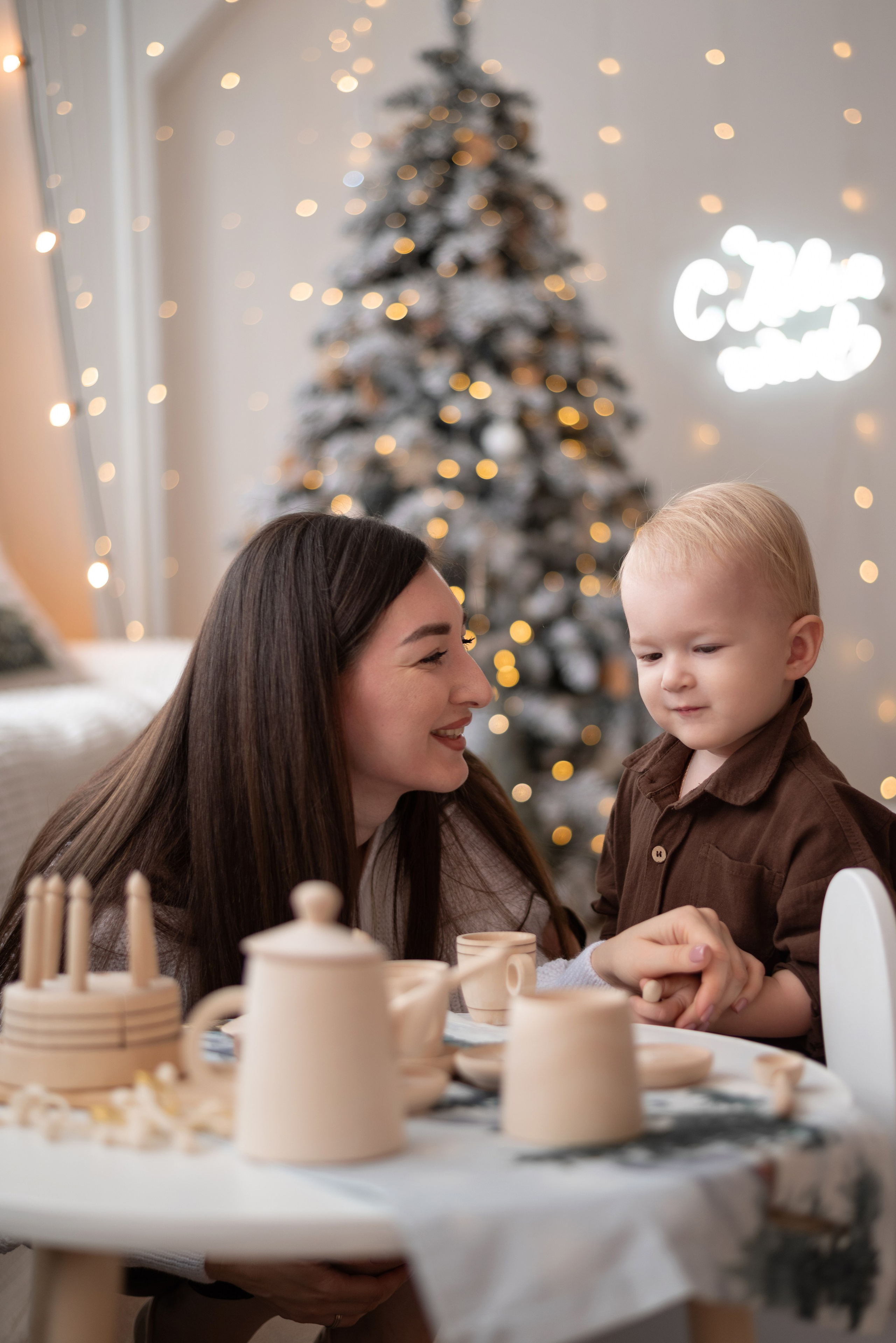 Саша и Катя в студии «Вдохновение»