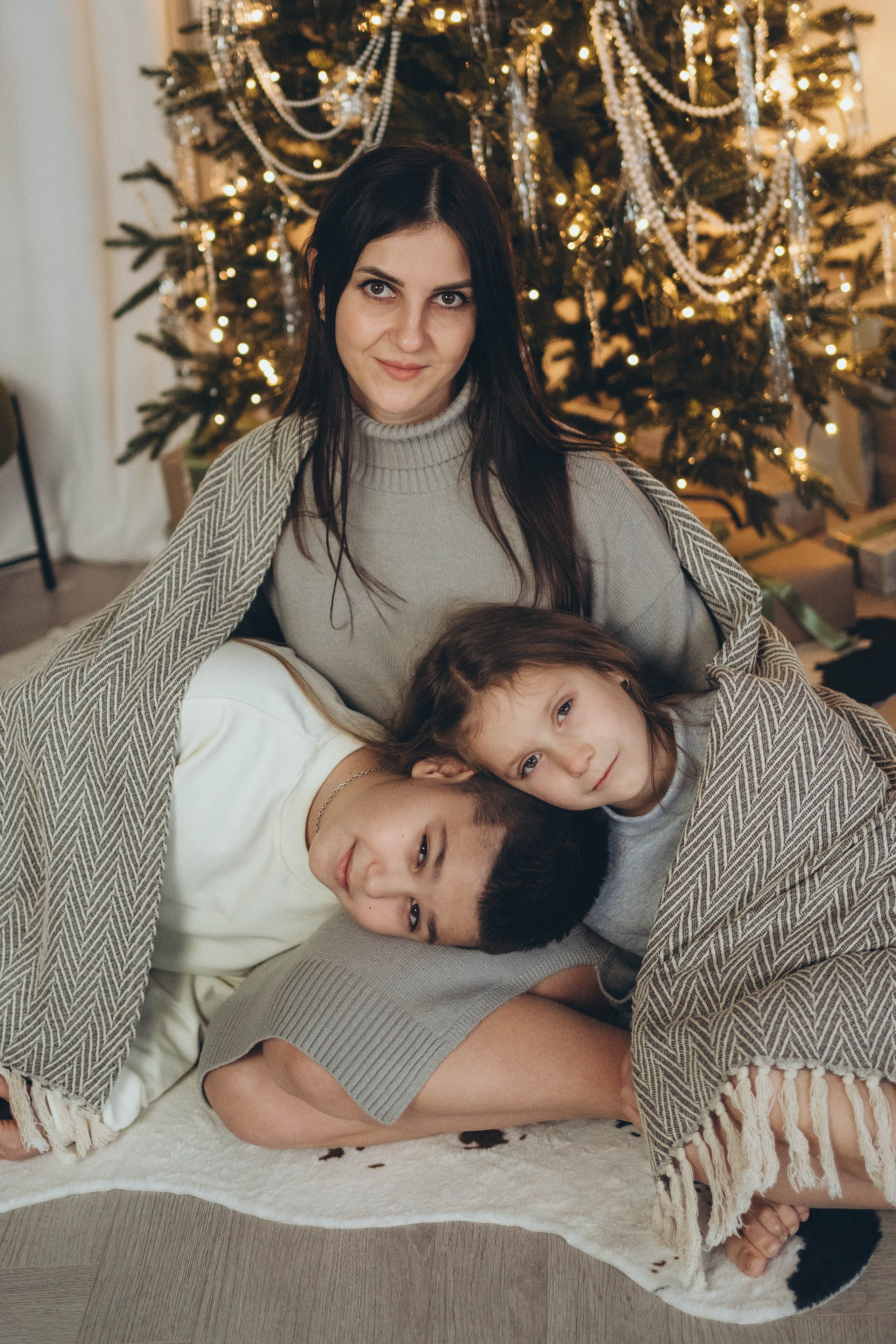 Женя, Ева, Тим и Сергей