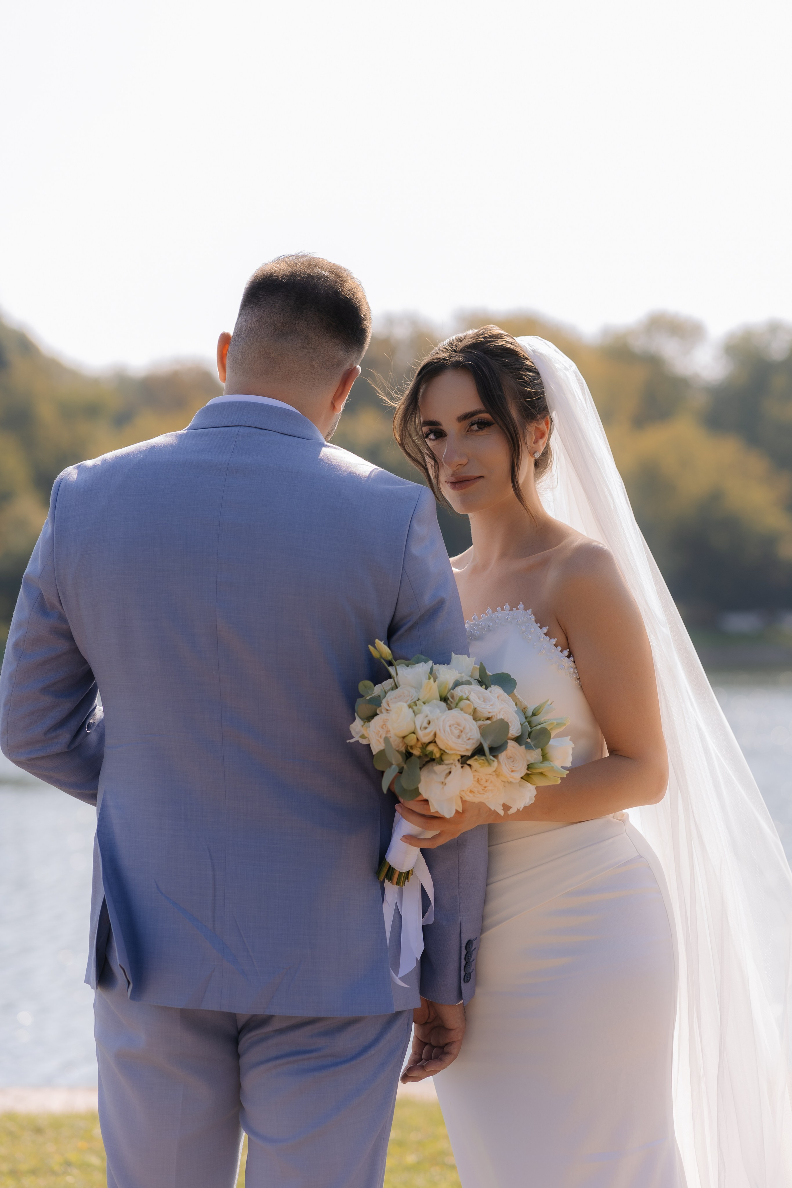 Свадебная фотосессия в Москве, парк Кусково. Свадебный фотограф в Москве Анна Полушина