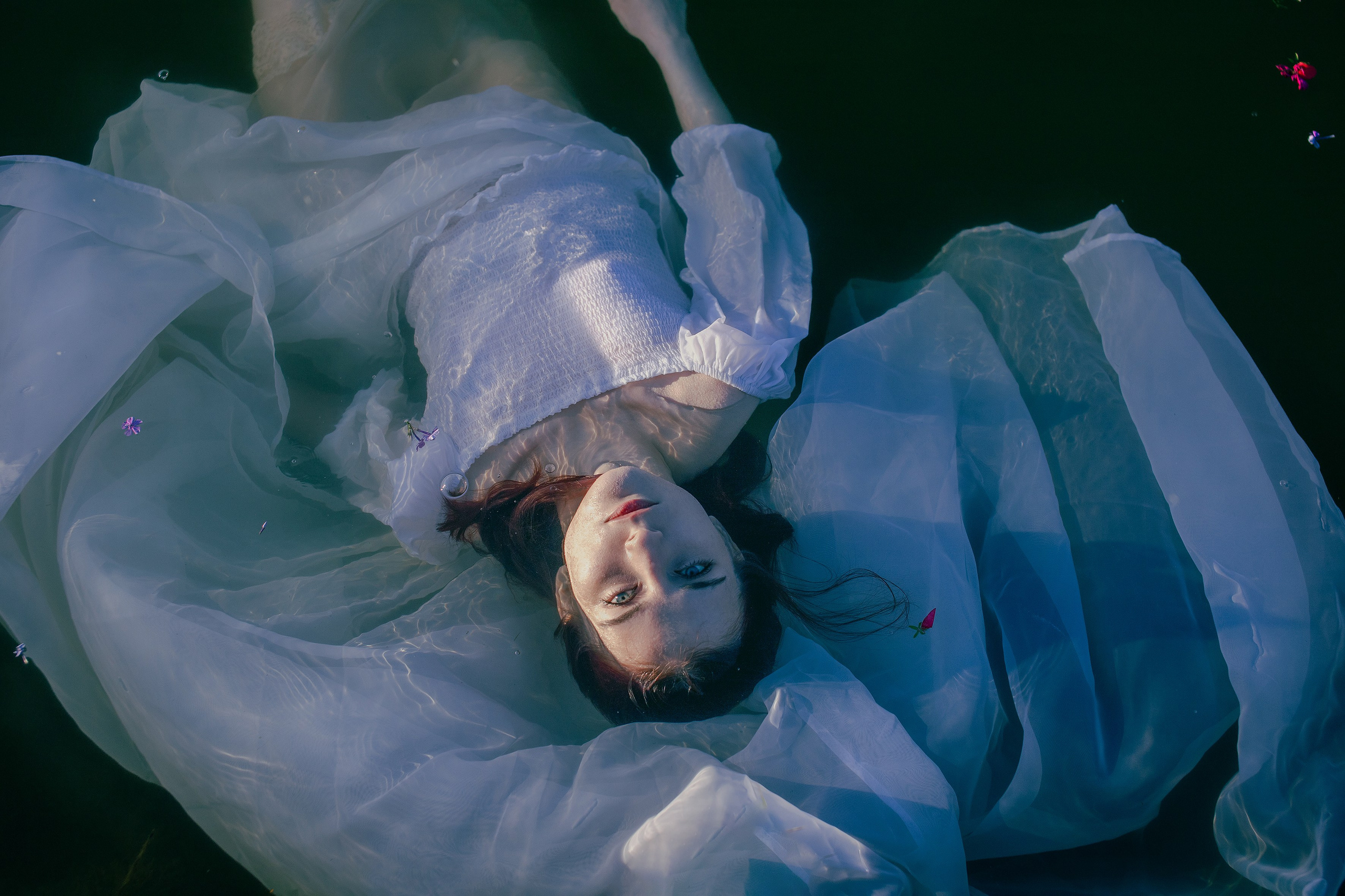 Творческая съемка на озере. Фотограф Минск Елена Украинец