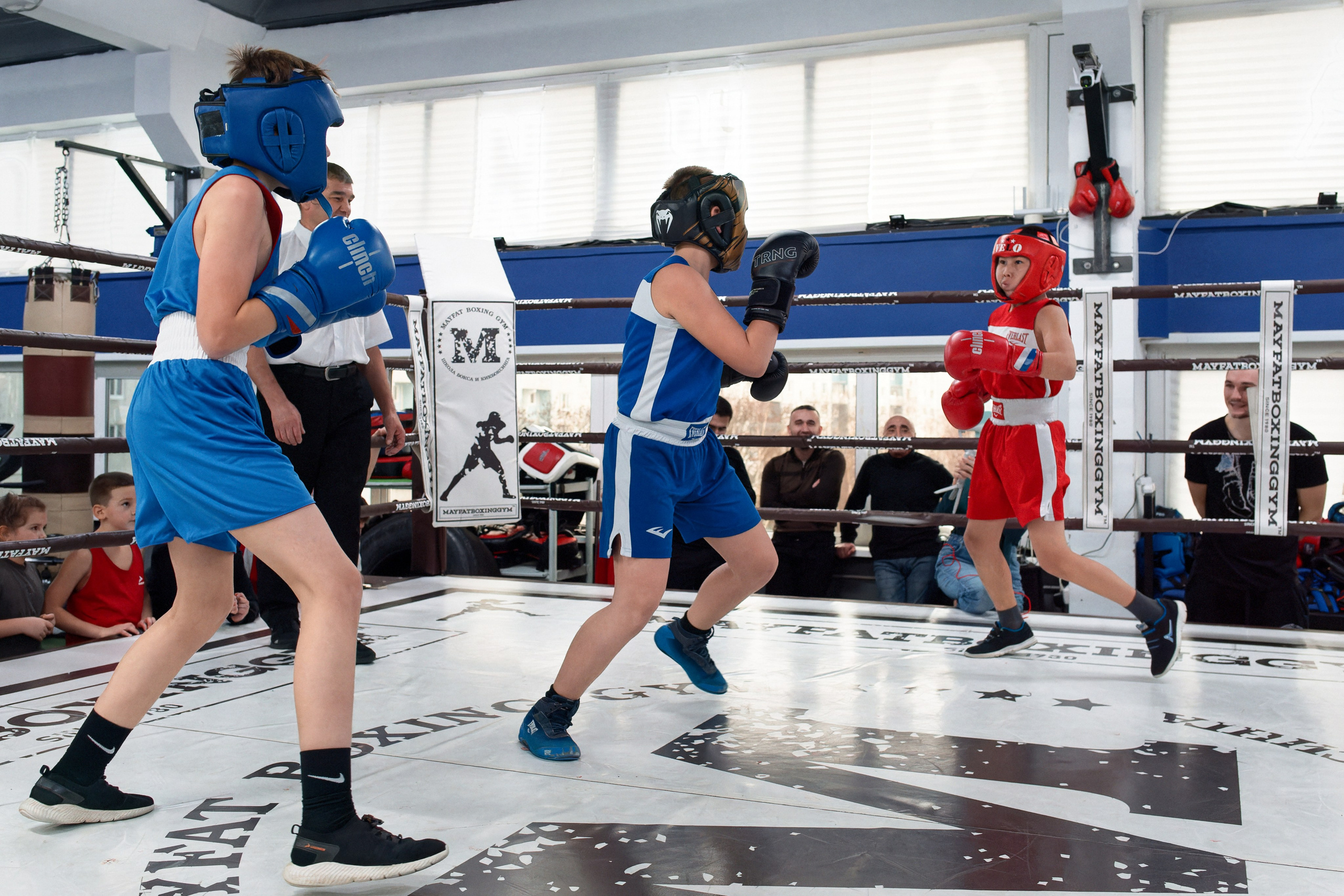 «Открытый ринг» в школе бокса Сергея Майфата. Зеленоград, 12.11.2023 г. Фотограф Никифоров-Гордеев Сергей. Москва и МО