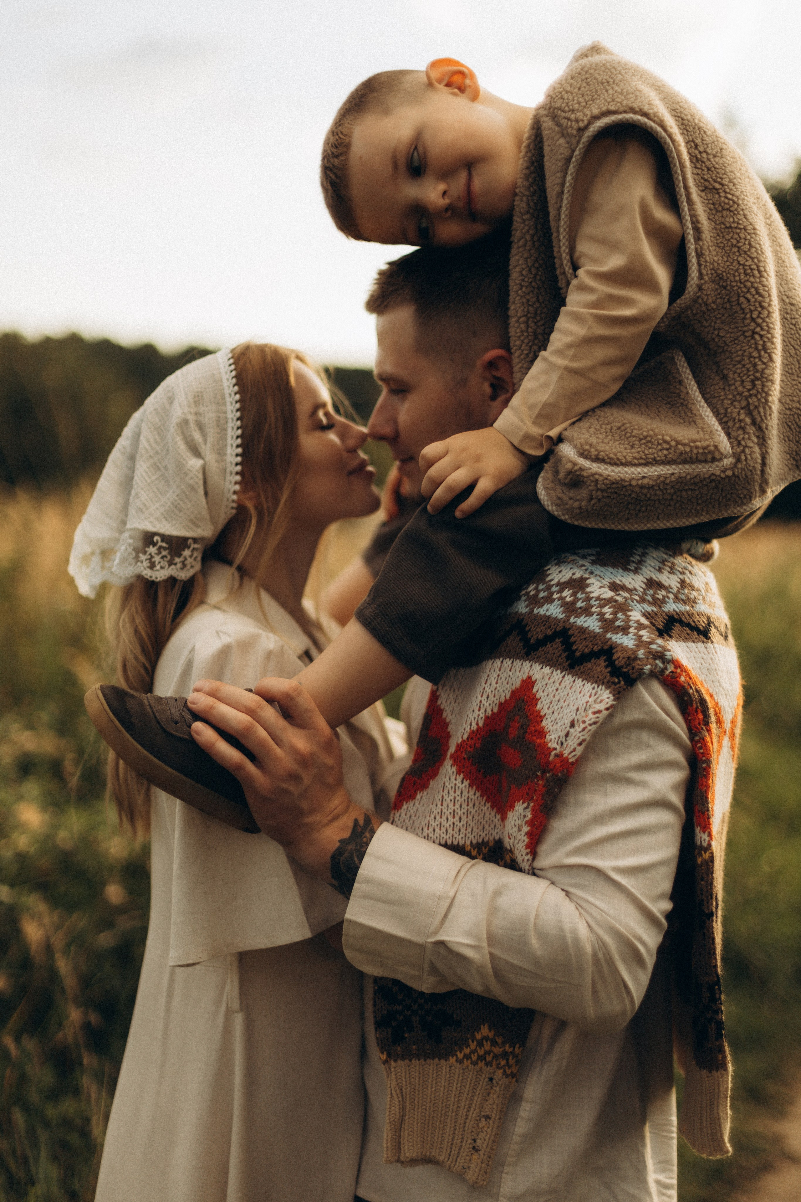 Лиза, Витя и Мирон. Семейный фотограф в Москве Анастасия Шалда