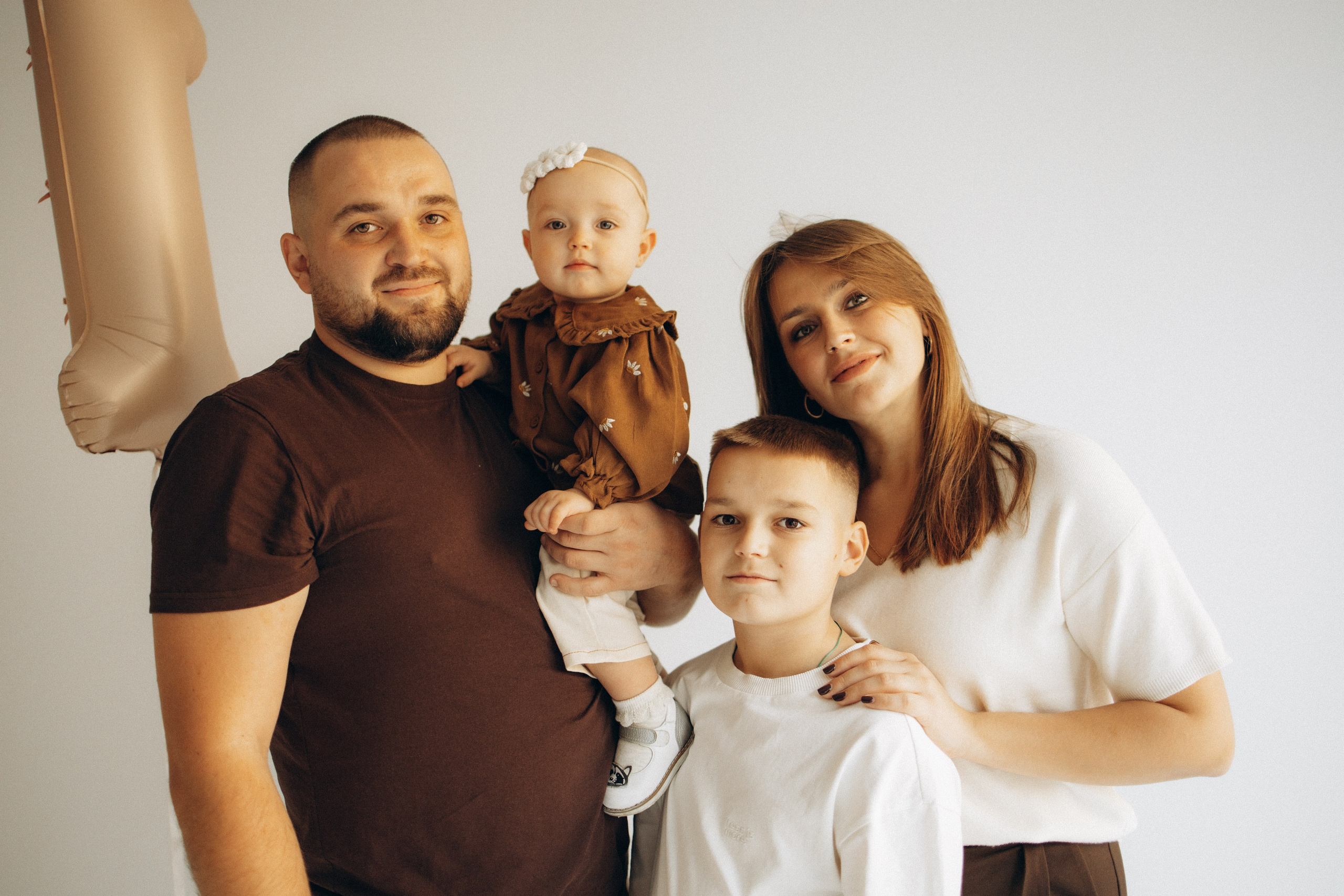 Первый годик Лизы. Семейный фотограф в Москве Анастасия Шалда