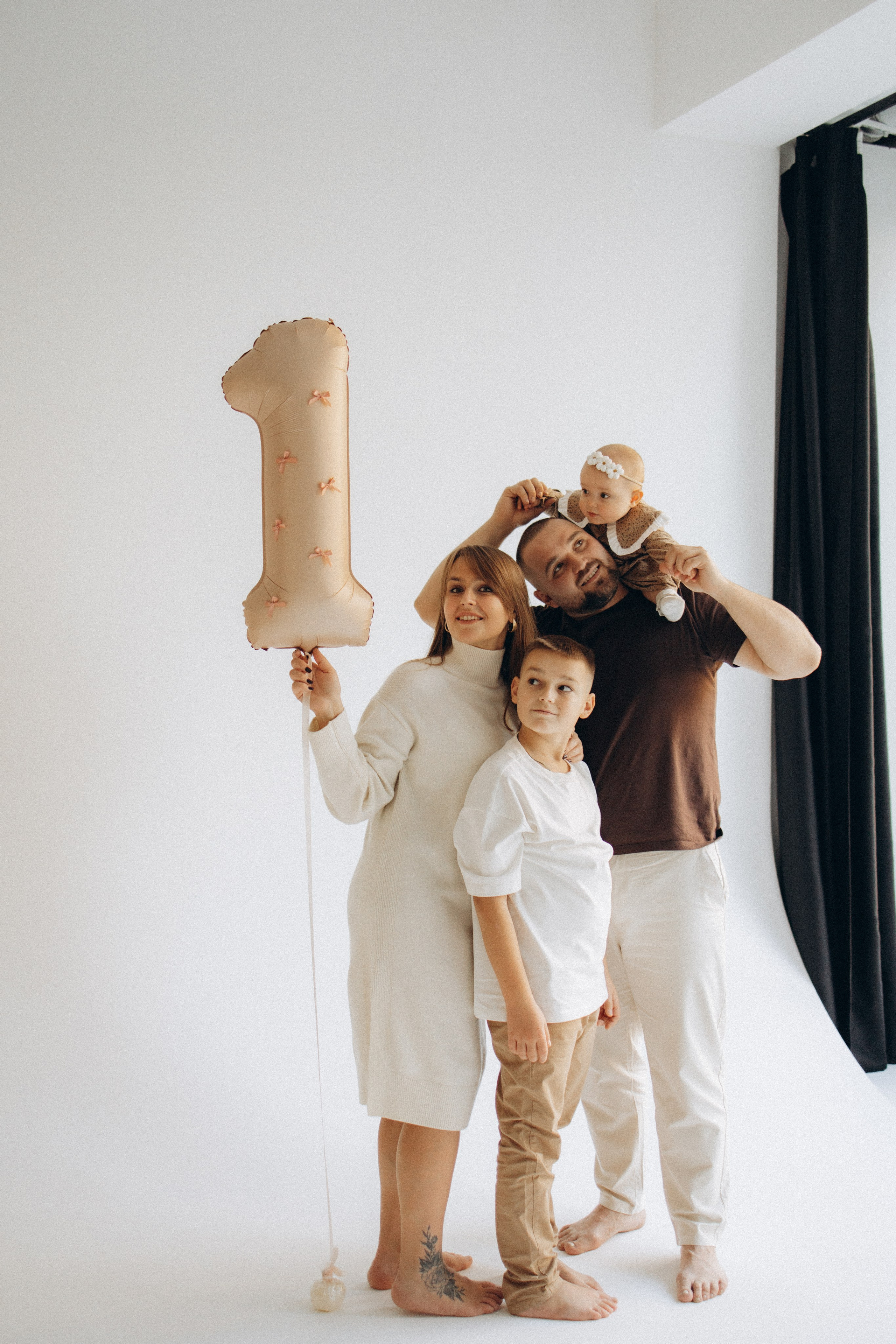 Первый годик Лизы. Семейный фотограф в Москве Анастасия Шалда