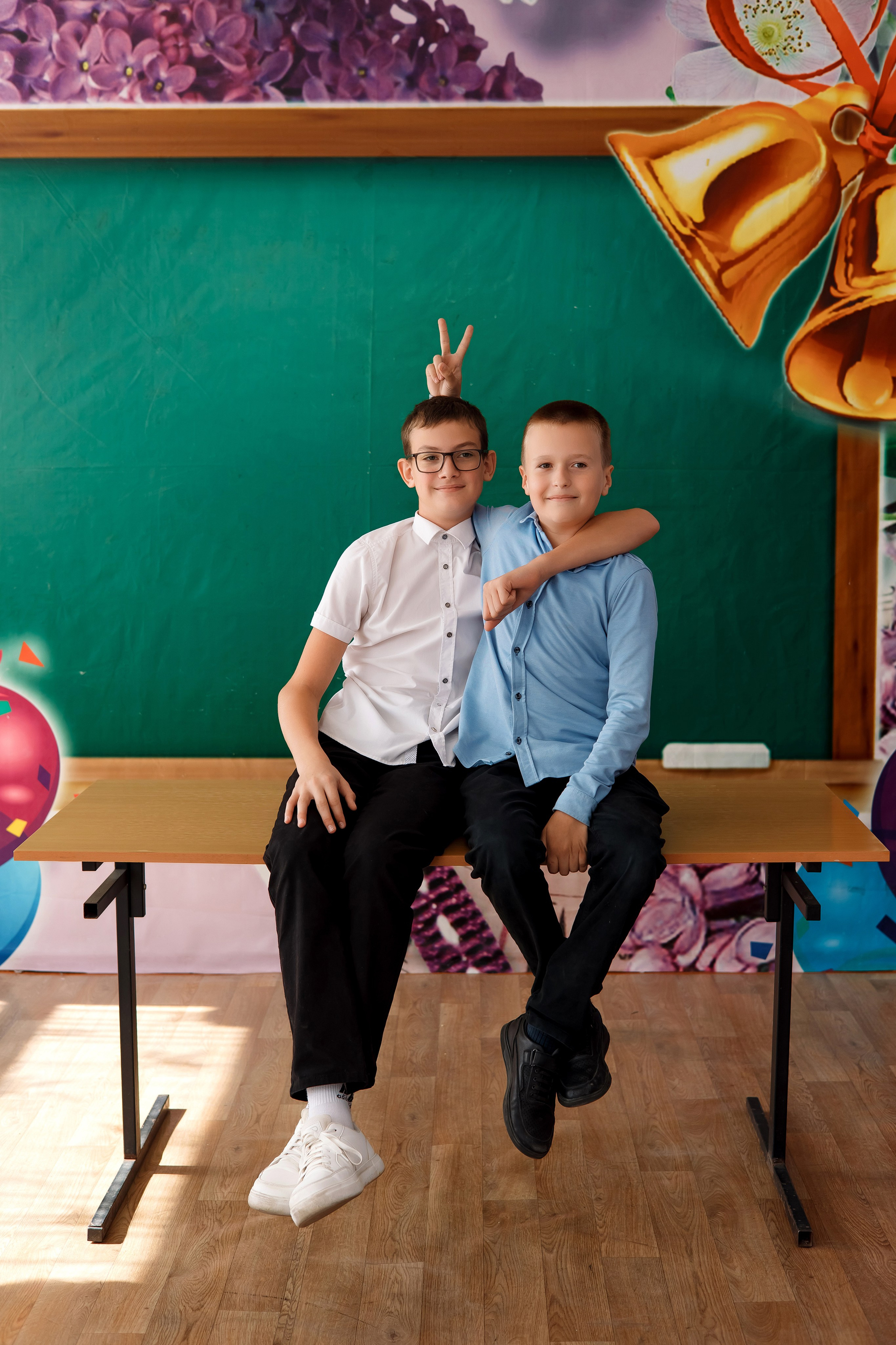 Школа 6 с. Прохладное. Фотограф Любовь Корниенко, Примоский край