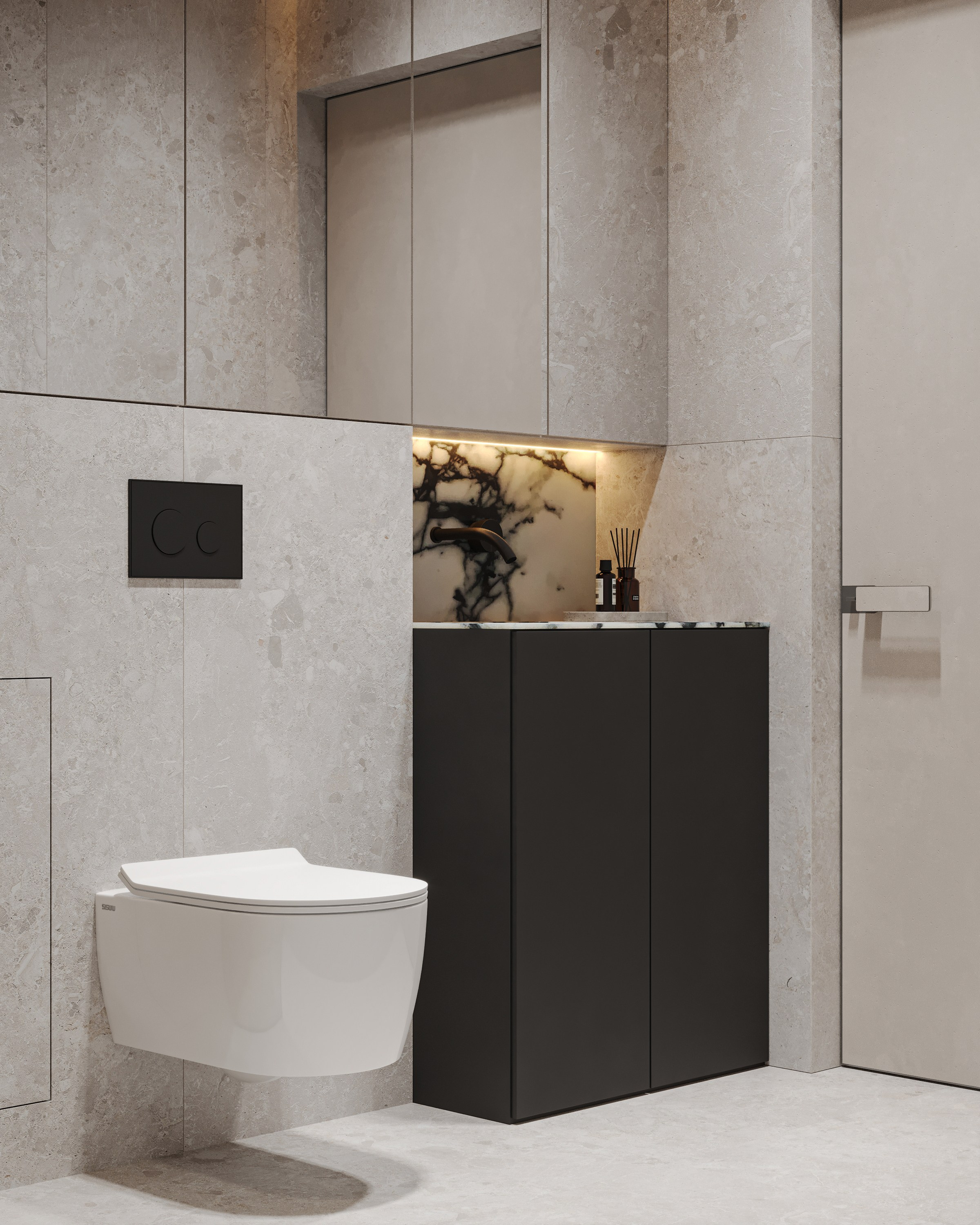 Апартаменты на Бали. 3D визуализация интерьера Надежда Соколова