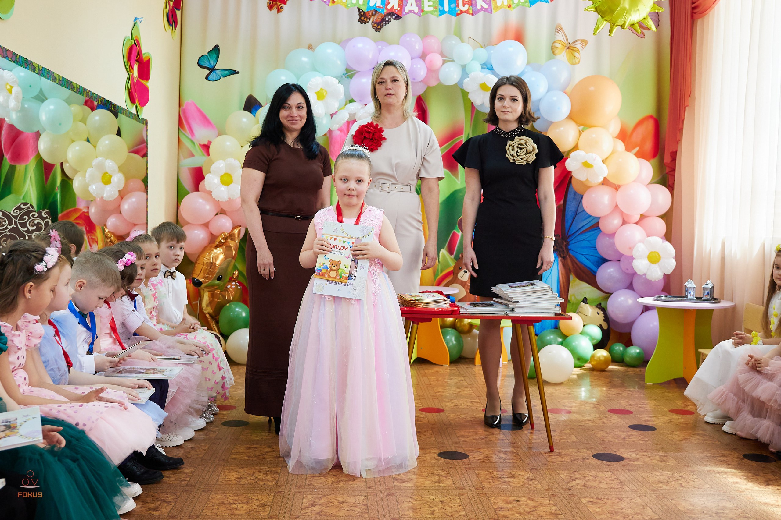 Выпускной детский сад. Спортивный фотограф Некрасов Денис