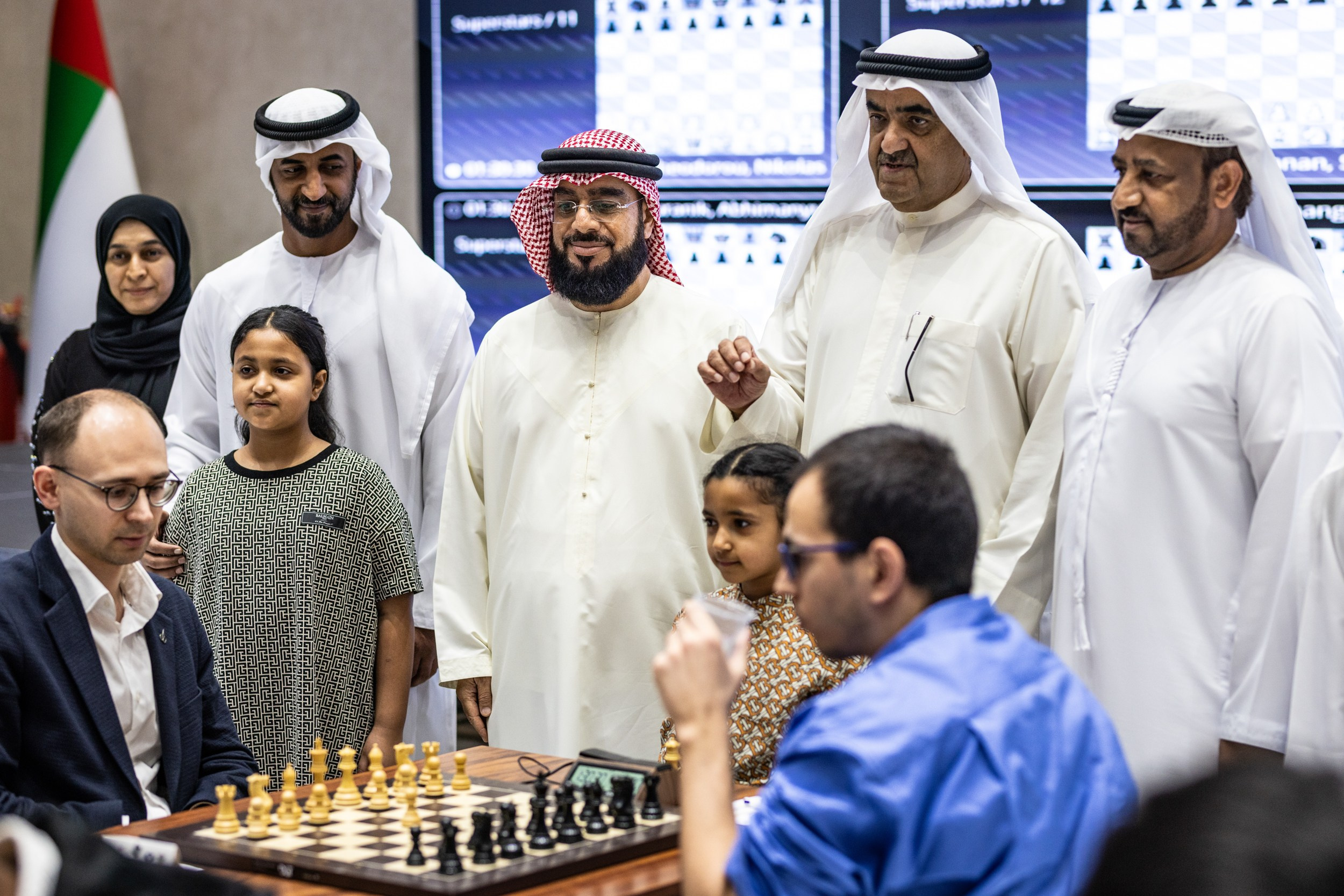 2025.08.27 1st. FUJAIRAH GLOBAL Chess Championship — Round4. Фотограф Анна Штурман (репортажная съёмка любых событий и мероприятий) Anna Shtourman photographer