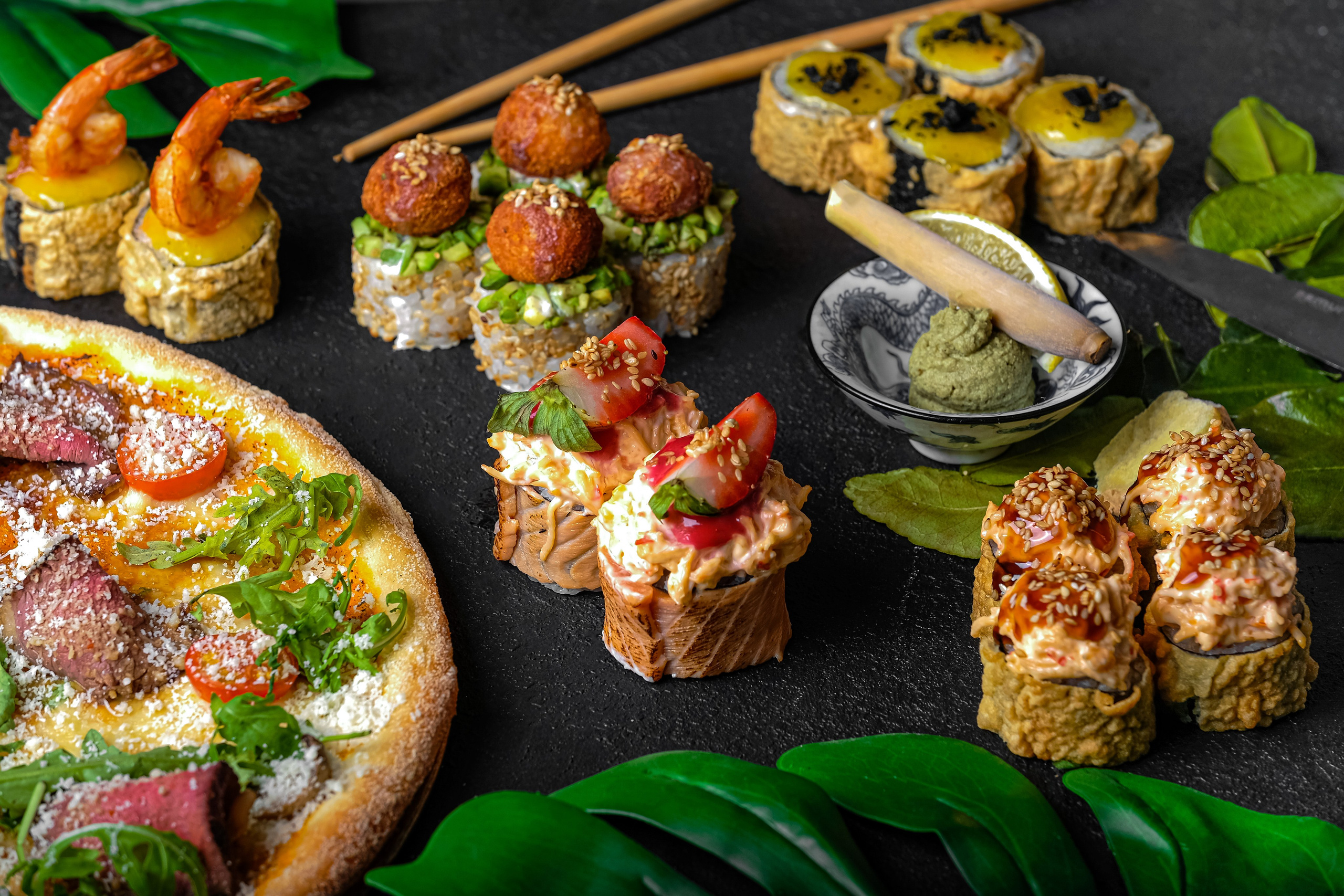 Ocean blue sushi. Предметный и фуд фотограф в Саратове Алина Кравец